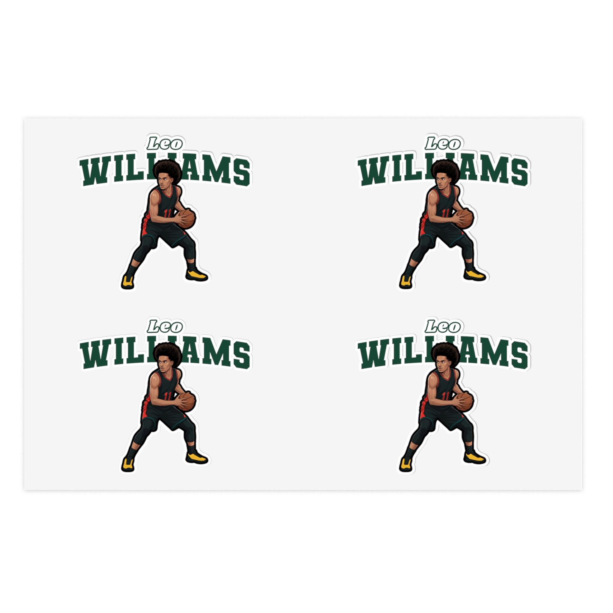 Sticker Sheet — character_name_arch in Classic