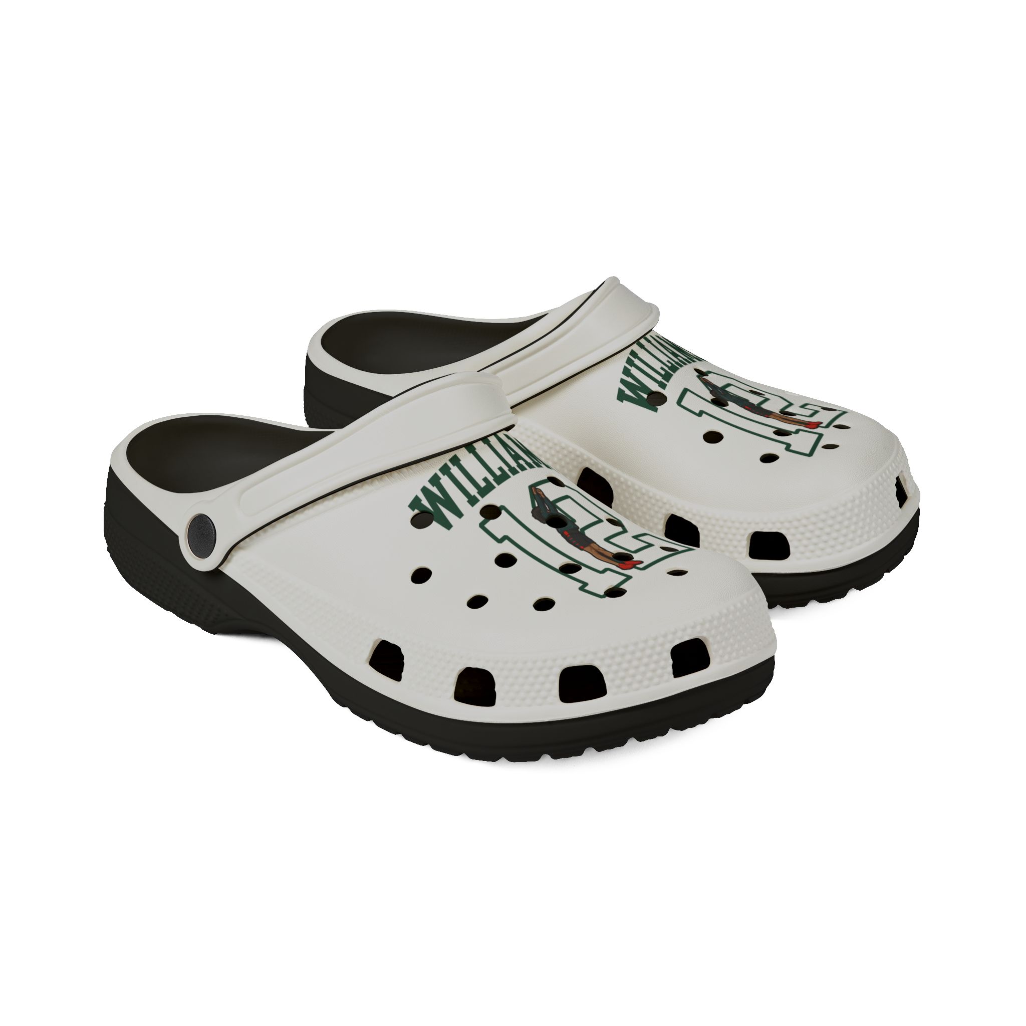 Rubber Clogs — character_shirsey in Black