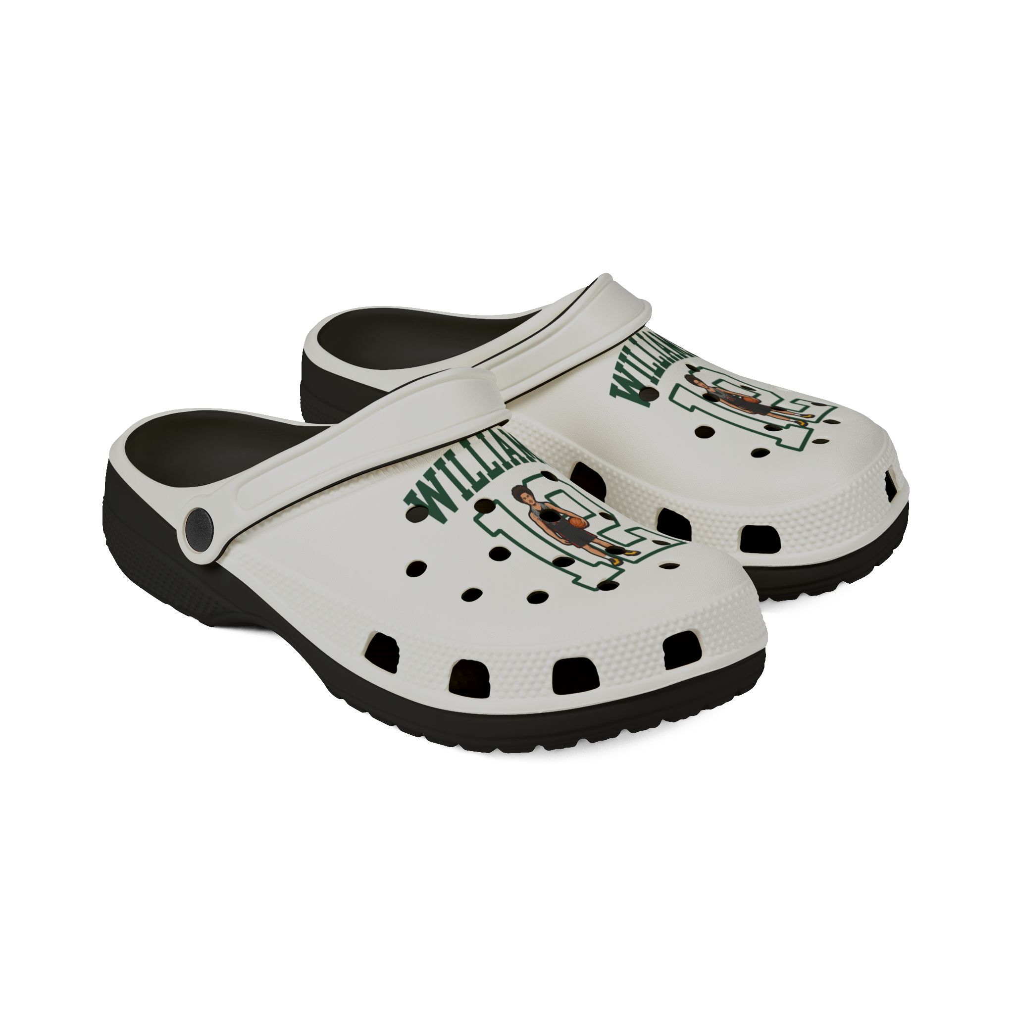 Rubber Clogs — character_shirsey in Black