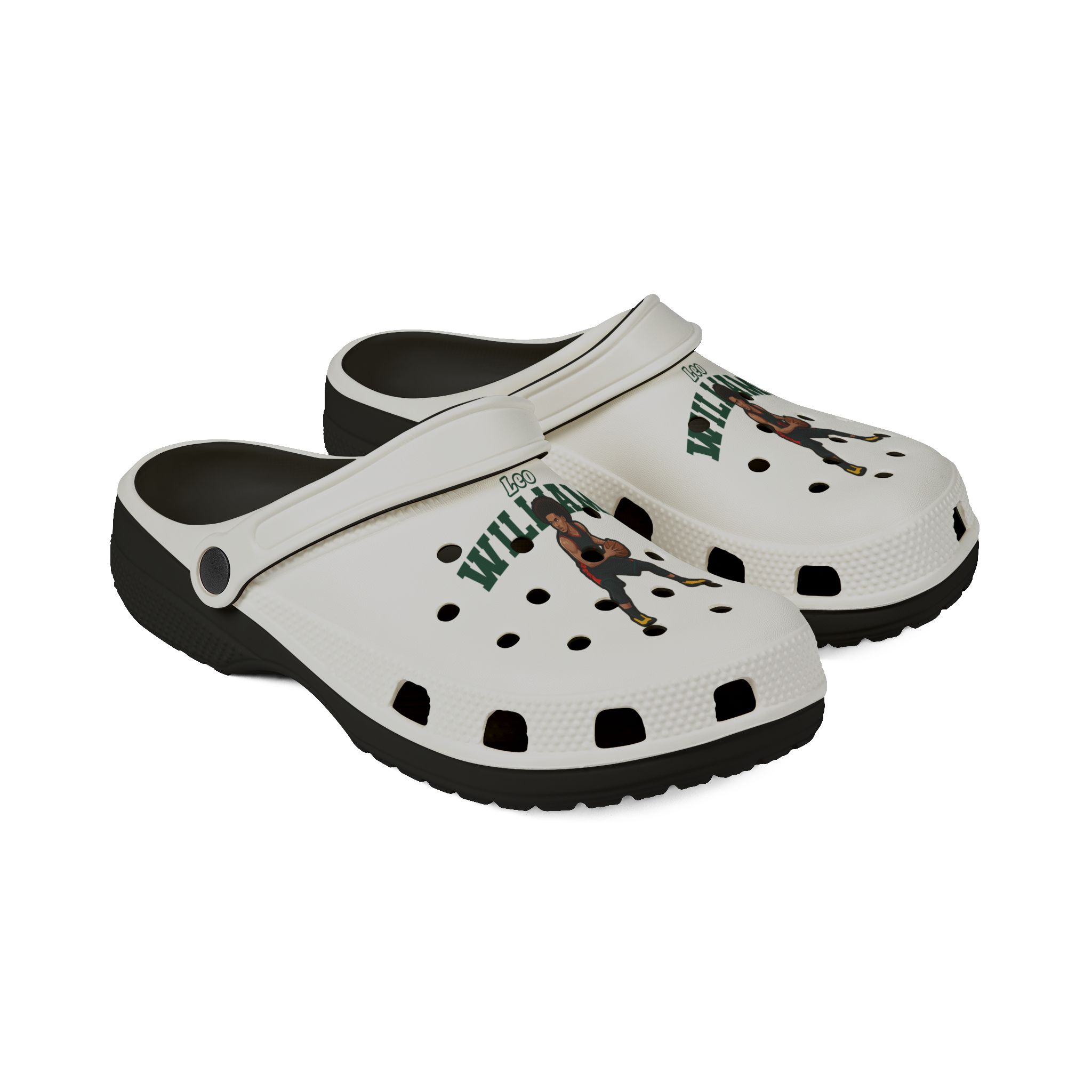 Rubber Clogs — character_name_arch in Black