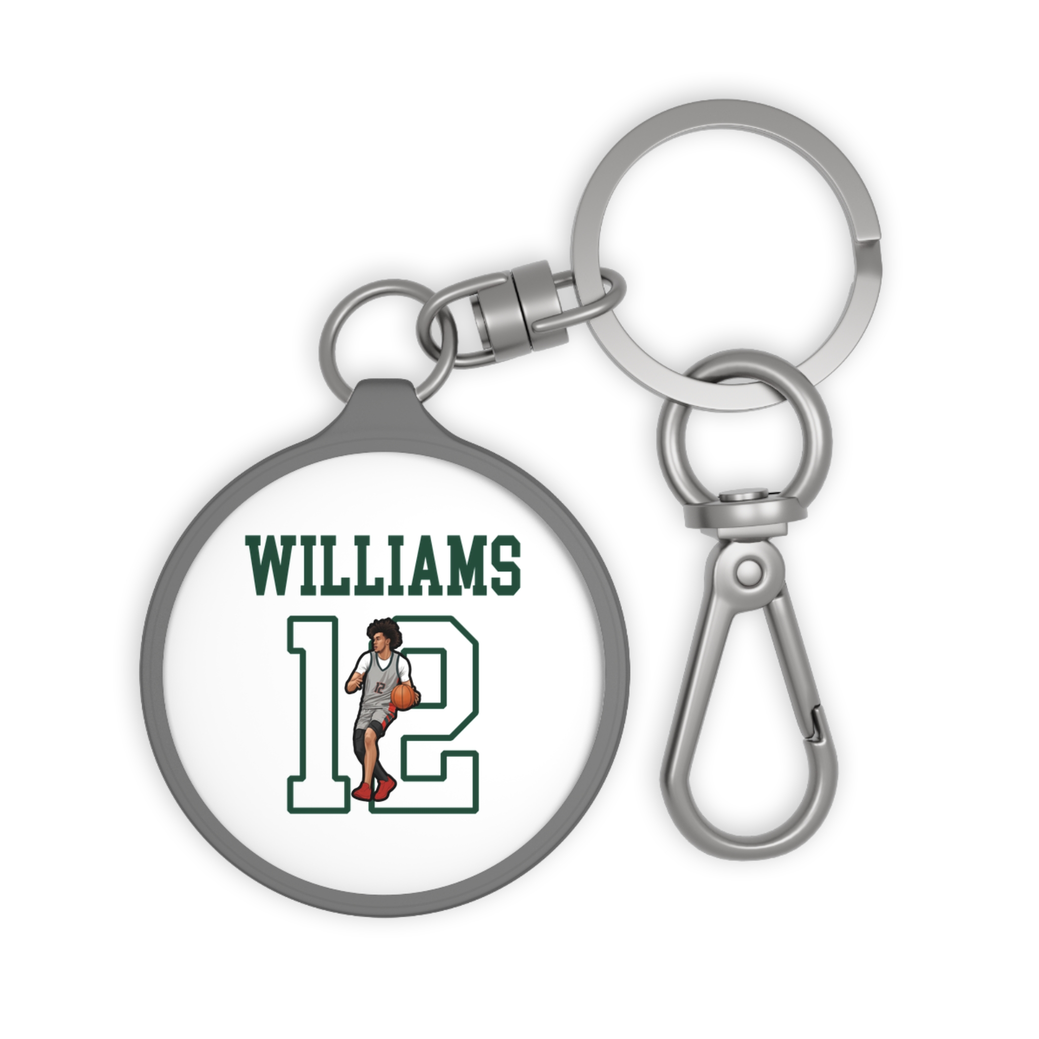 Keychain — character_shirsey in Grey