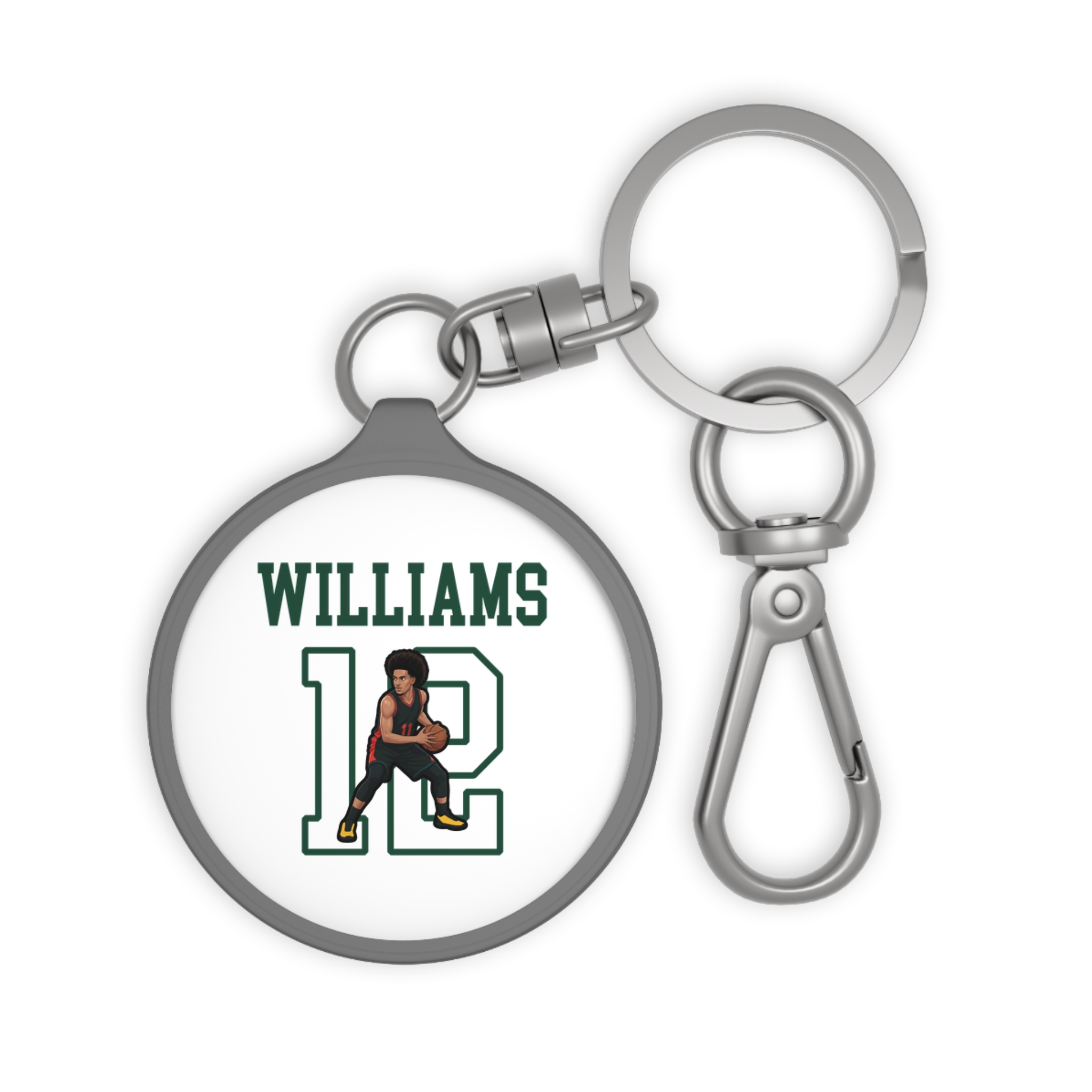 Keychain — character_shirsey in Grey