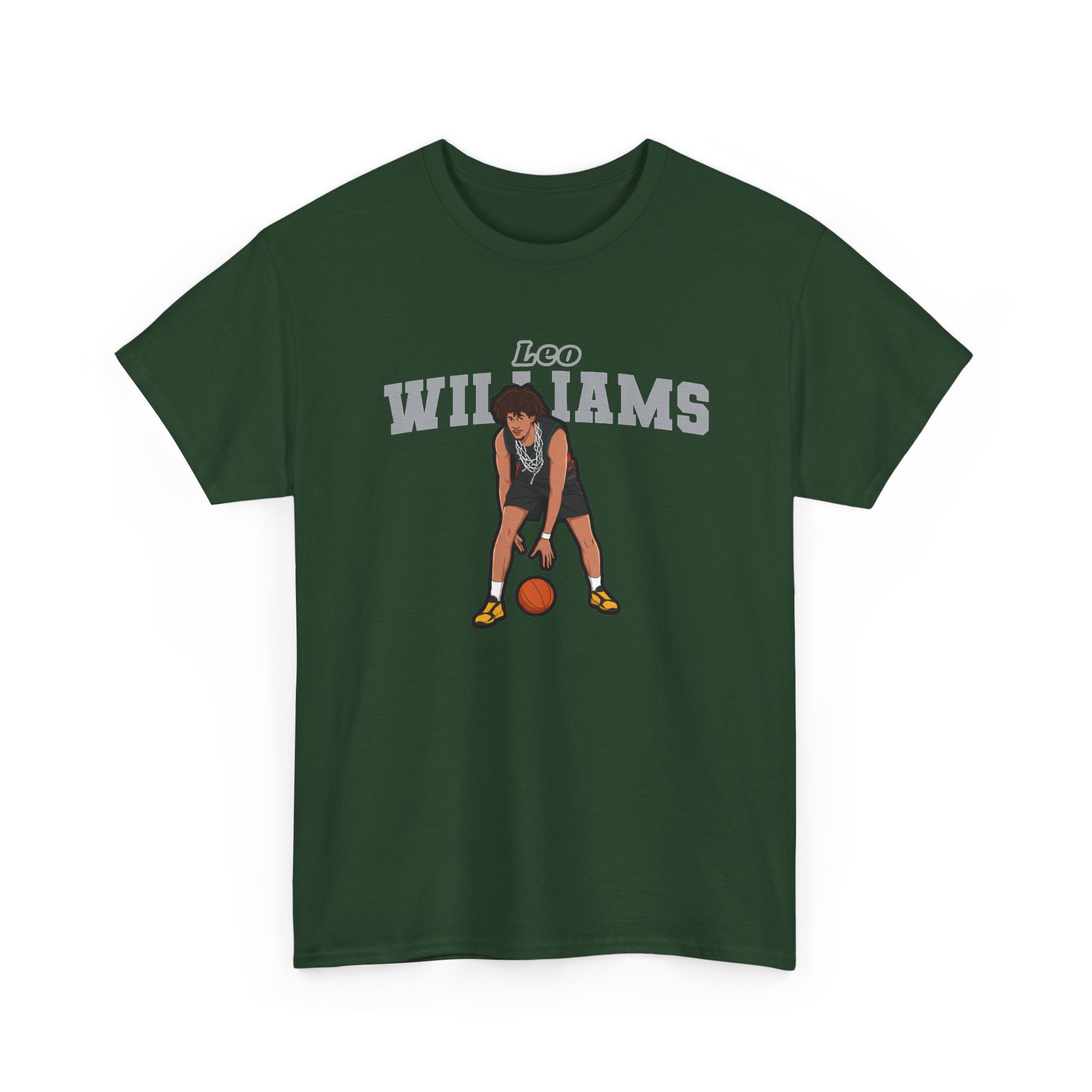 Tee — character_name_arch in Green