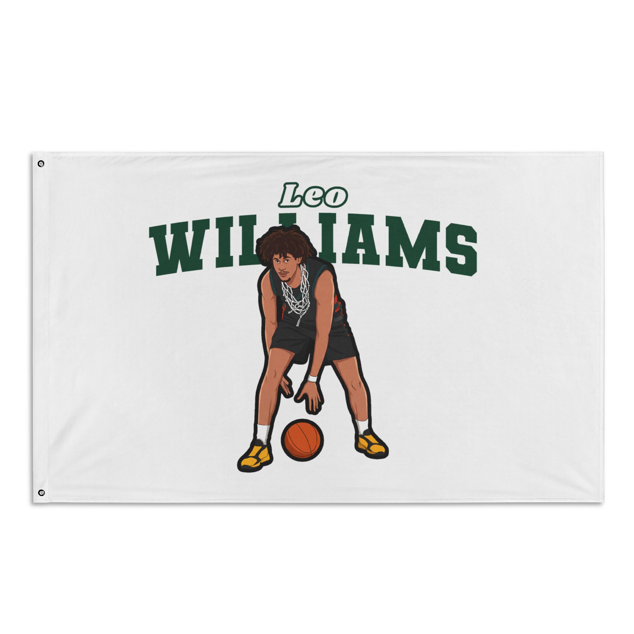 Flag (35 × 56 in) — character_name_arch in Classic