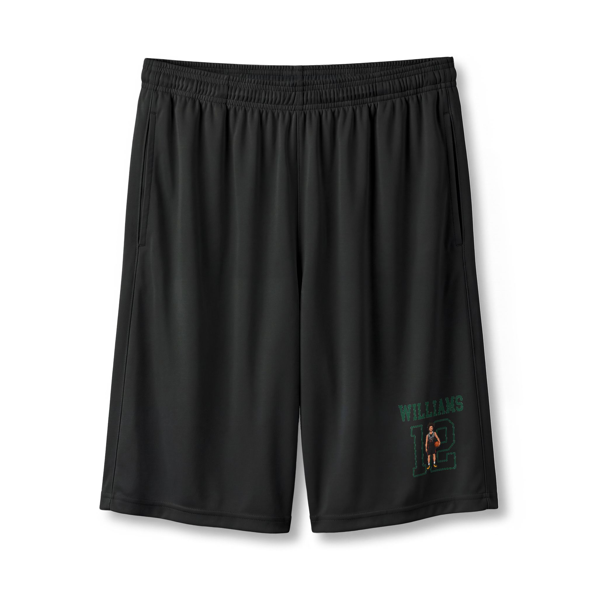 Shorts — character_shirsey in Black