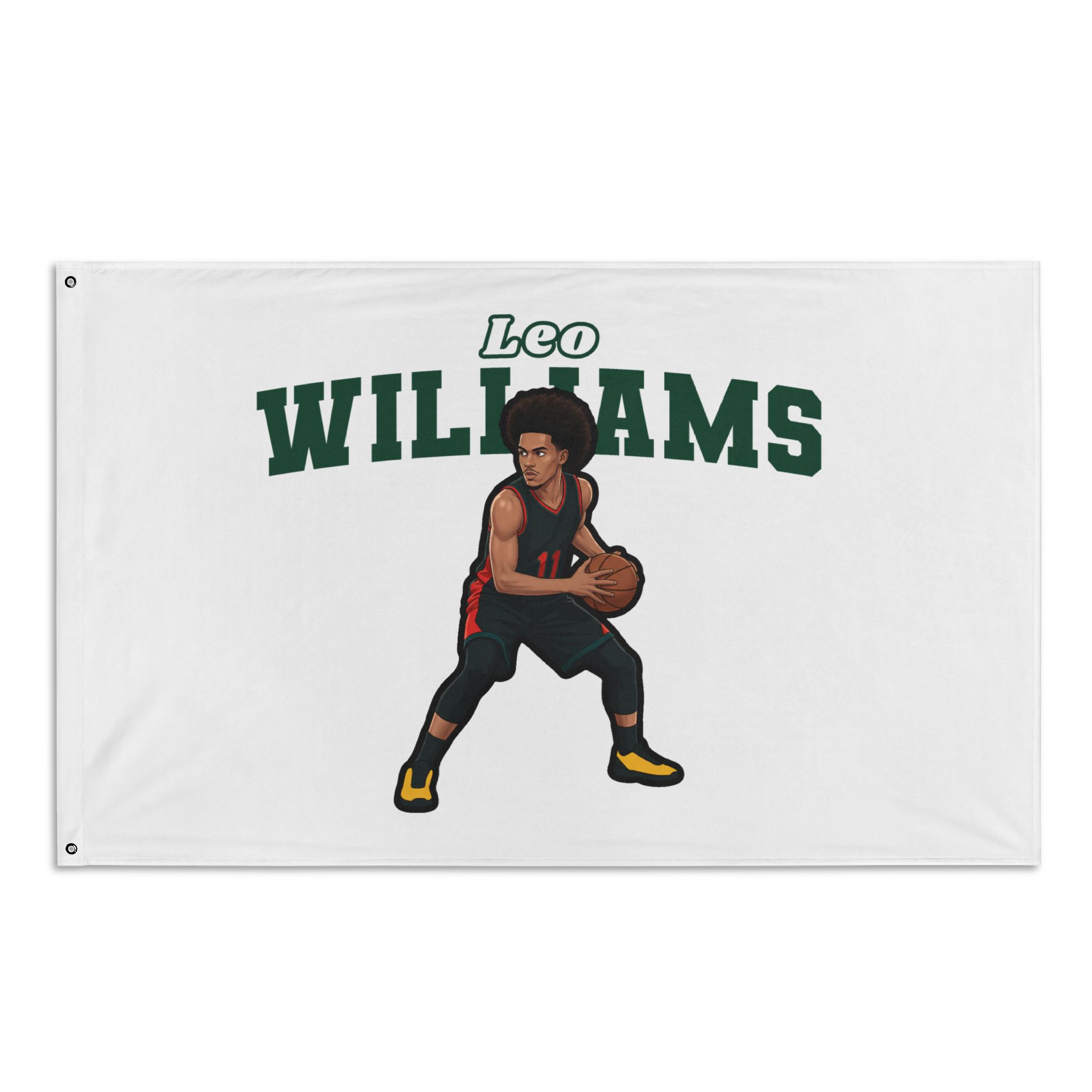 Flag (35 × 56 in) — character_name_arch in Classic
