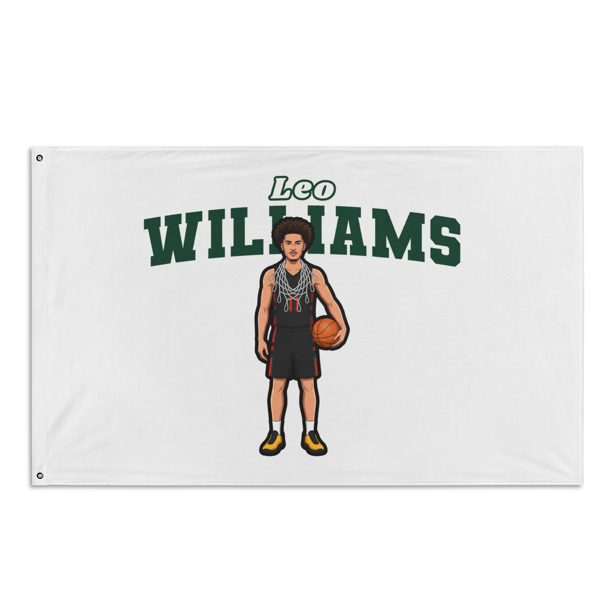 Flag (35 × 56 in) — character_name_arch in Classic