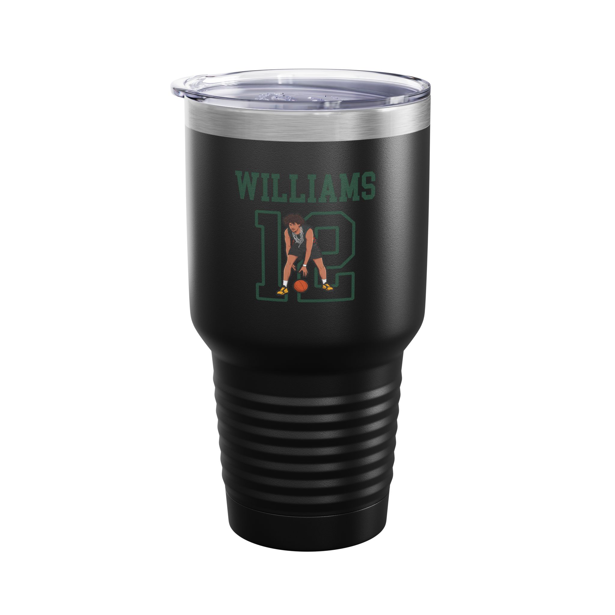 30oz Tumbler — character_shirsey in Black