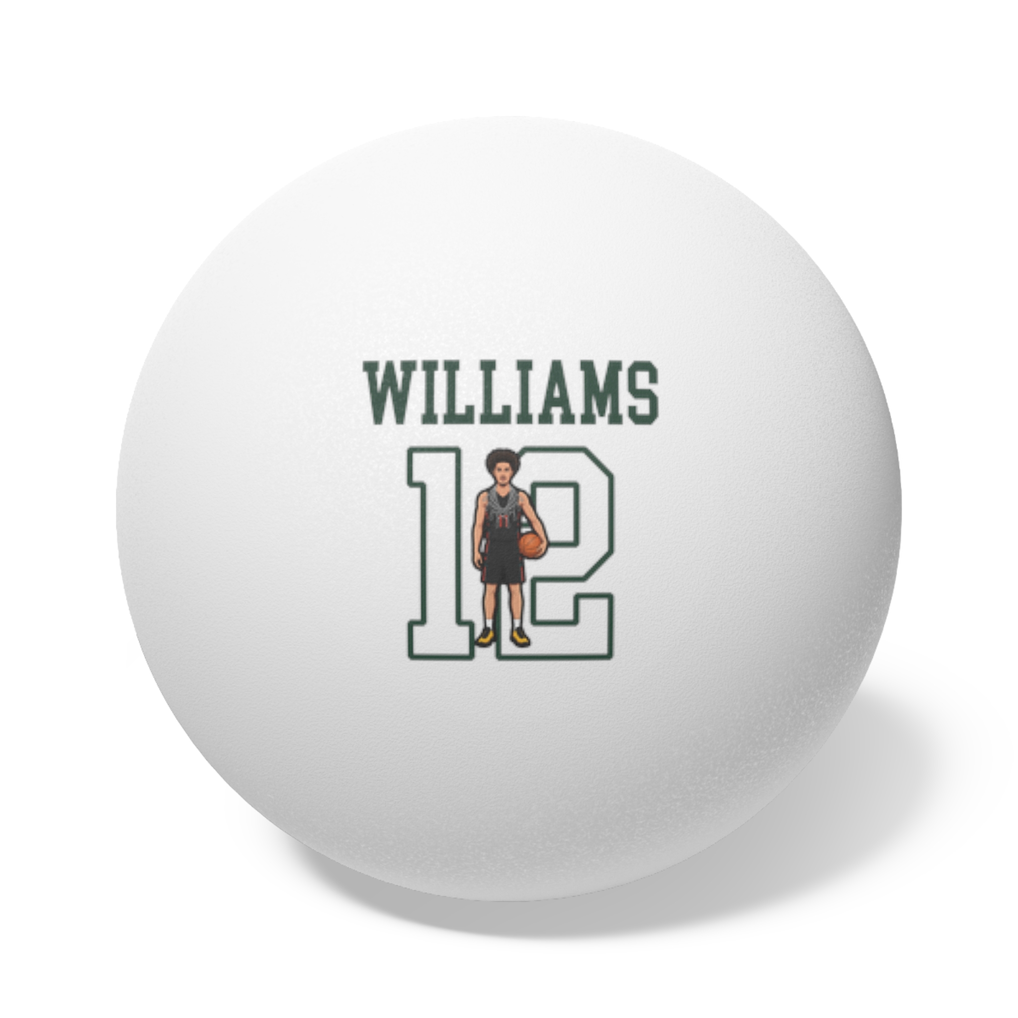 Ping Pong Balls, 6 pcs — character_shirsey in White