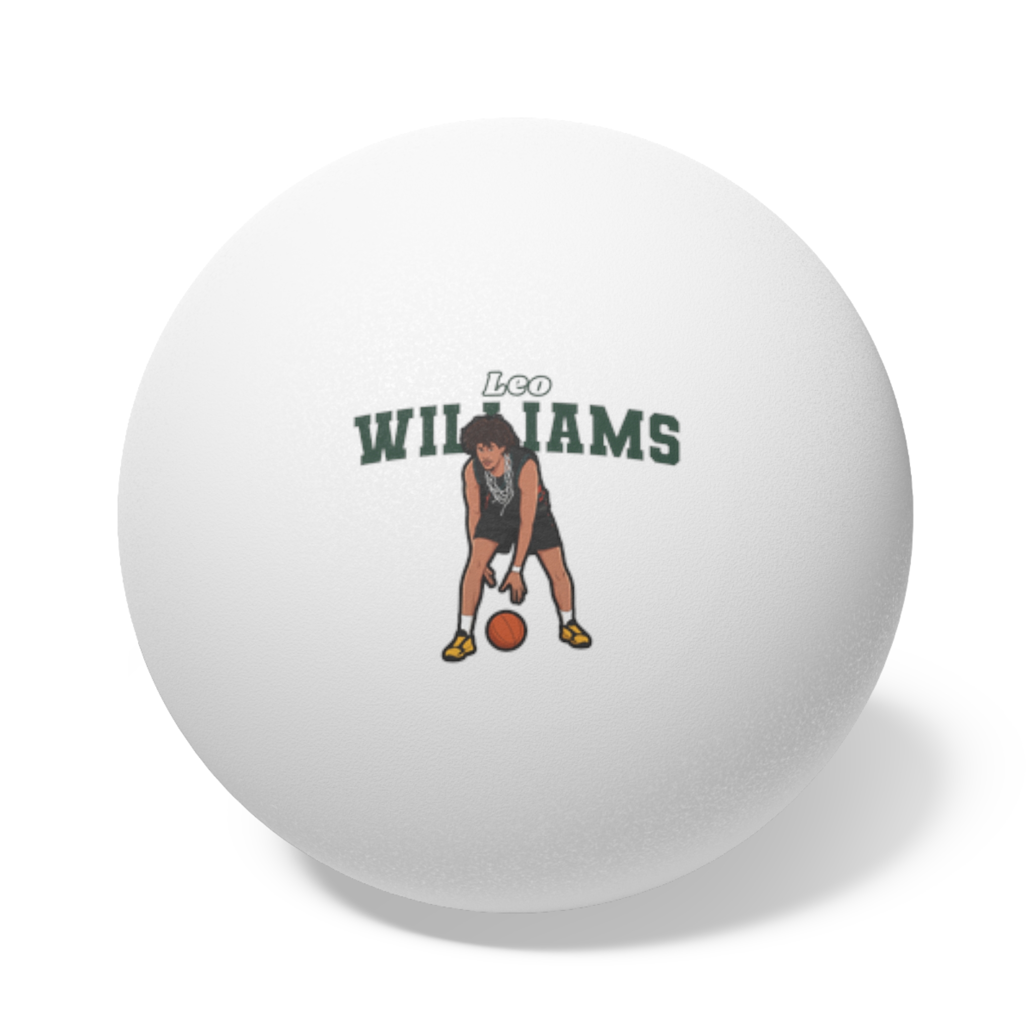 Ping Pong Balls, 6 pcs — character_name_arch in White