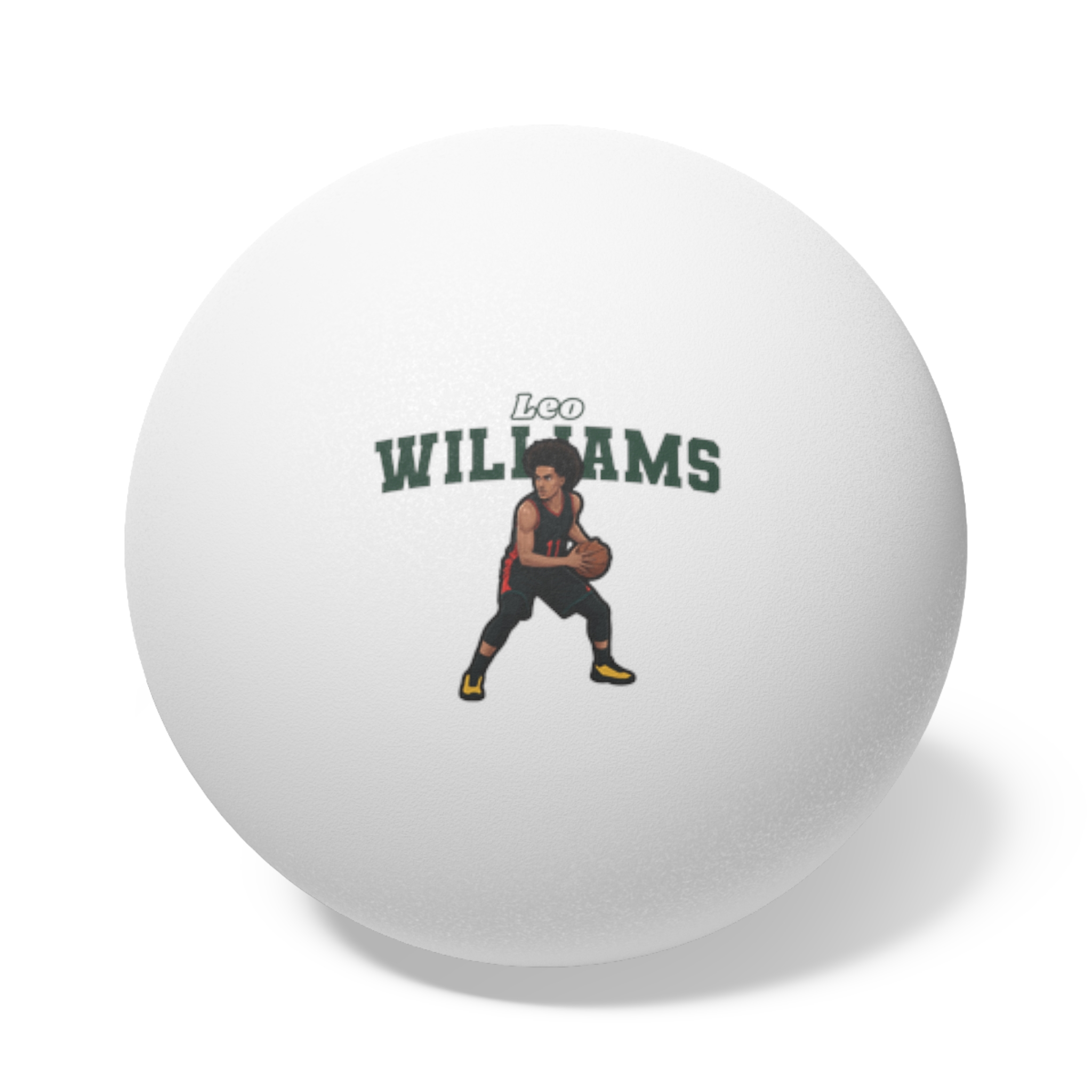 Ping Pong Balls, 6 pcs — character_name_arch in White