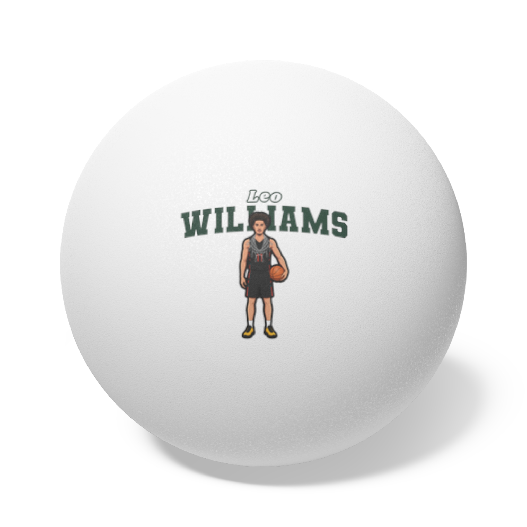 Ping Pong Balls, 6 pcs — character_name_arch in White