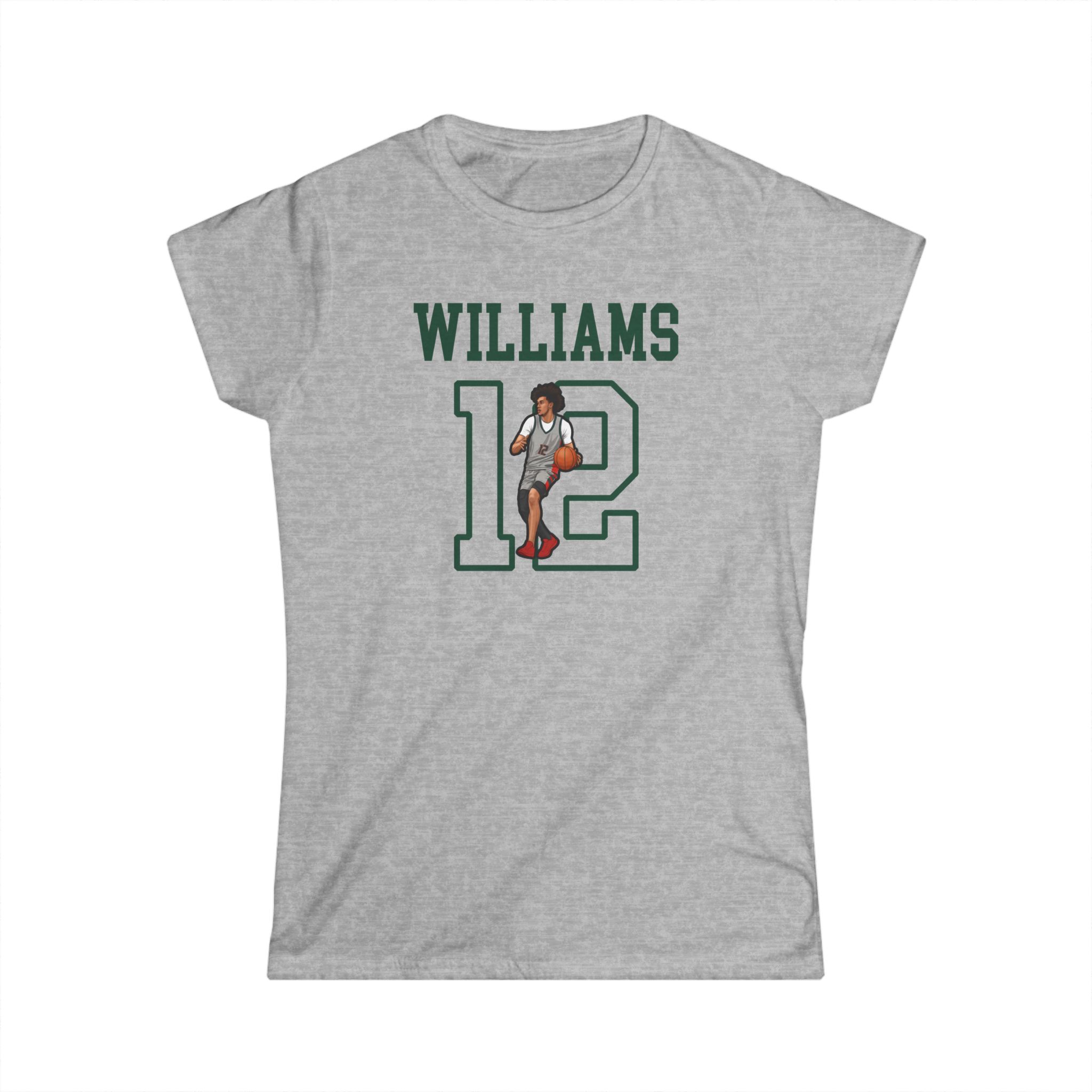 Women's Softstyle Tee — character_shirsey in Grey