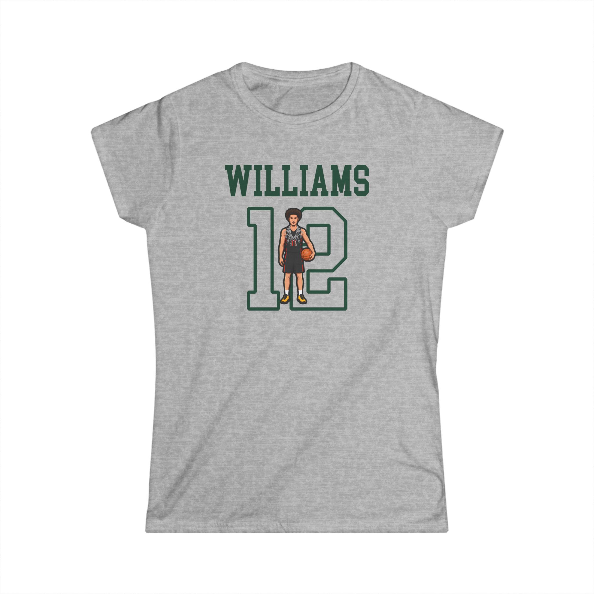 Women's Softstyle Tee — character_shirsey in Grey