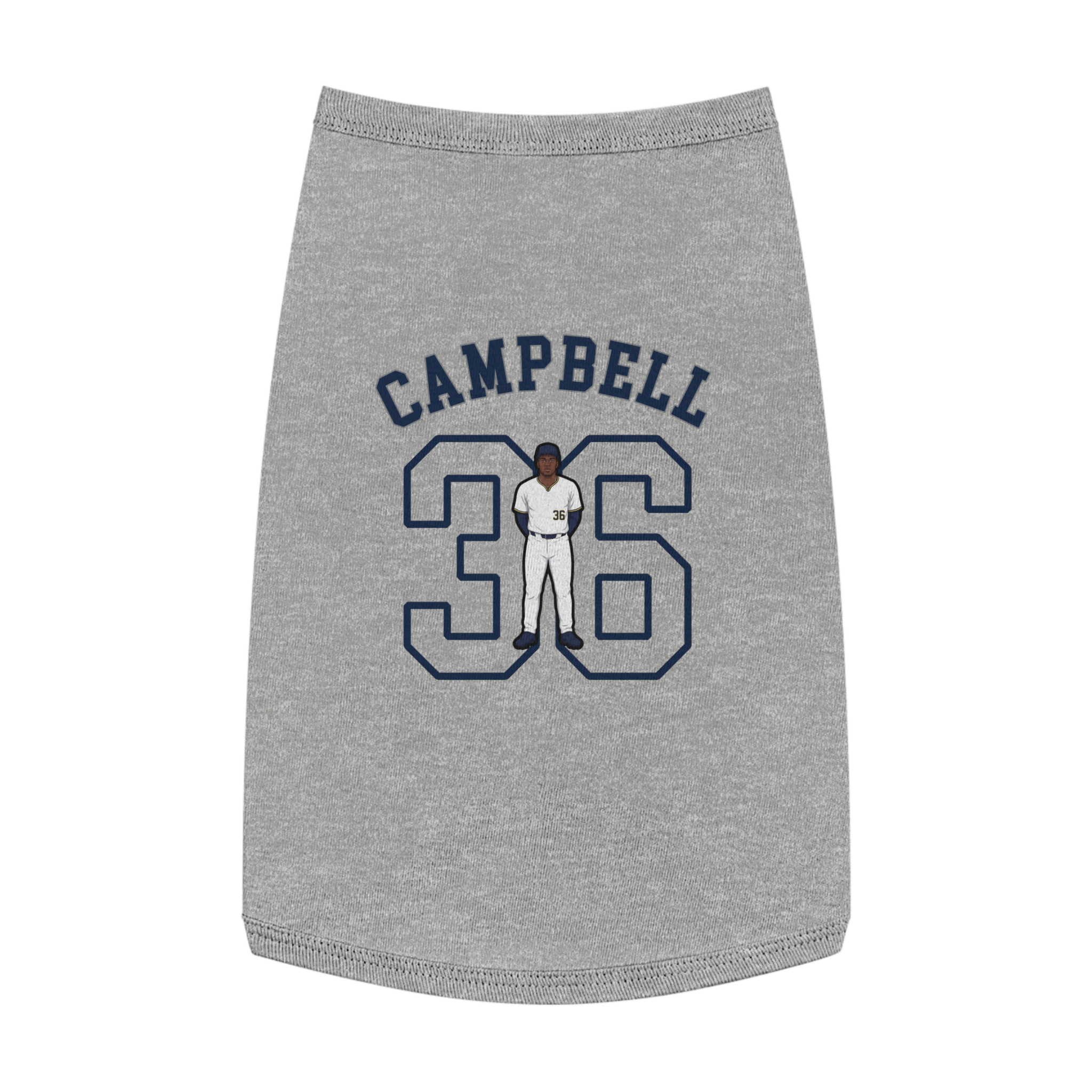 Pet Tank Top — character_shirsey_arch in White