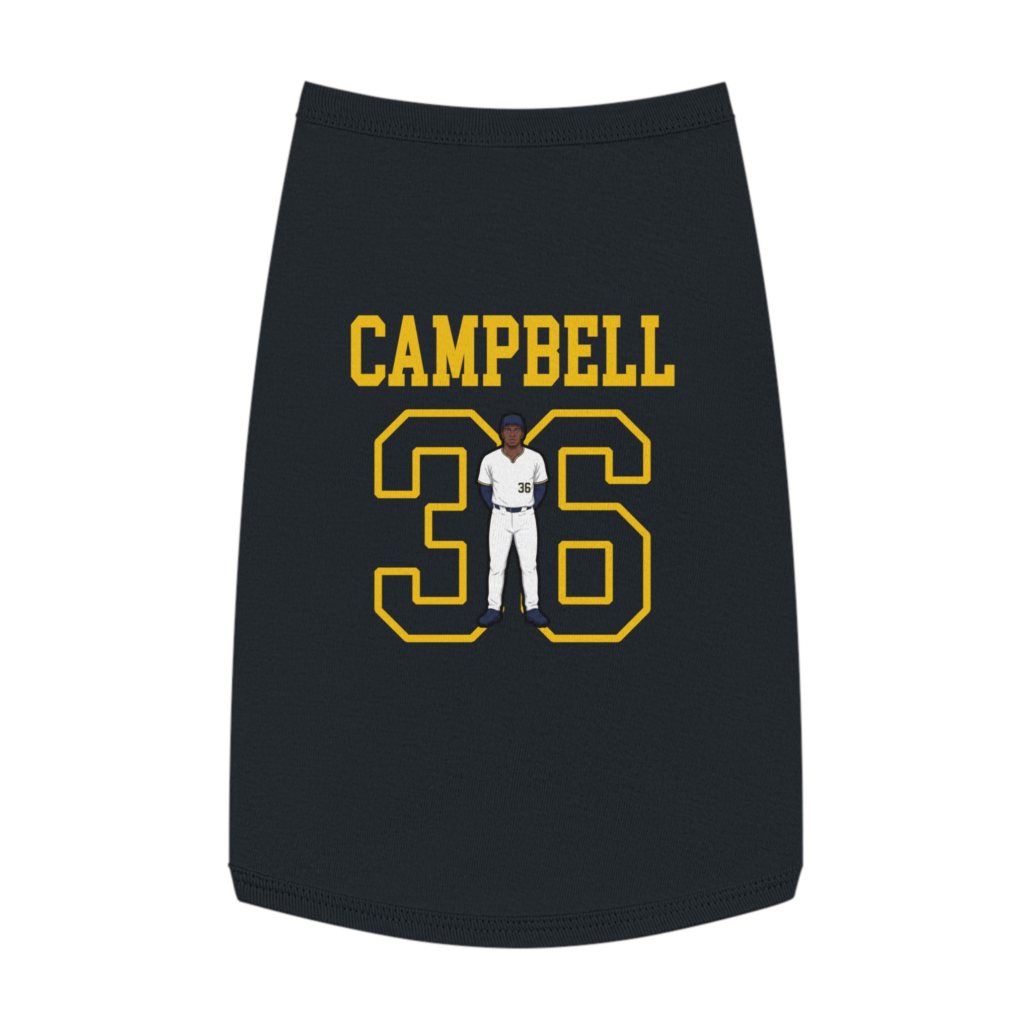 Pet Tank Top — character_shirsey in Black