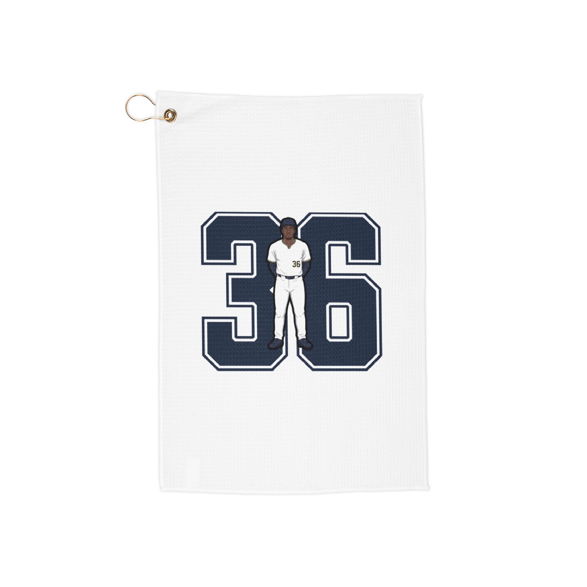 Golf Towel — character_number in Classic