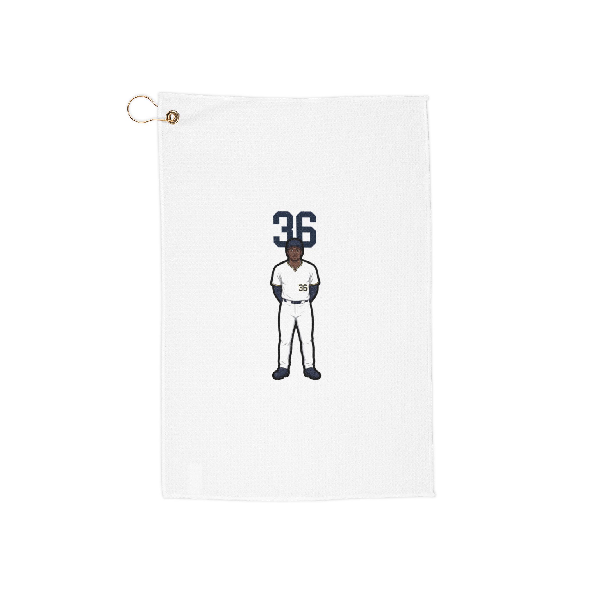 Golf Towel — character_number_top in Classic