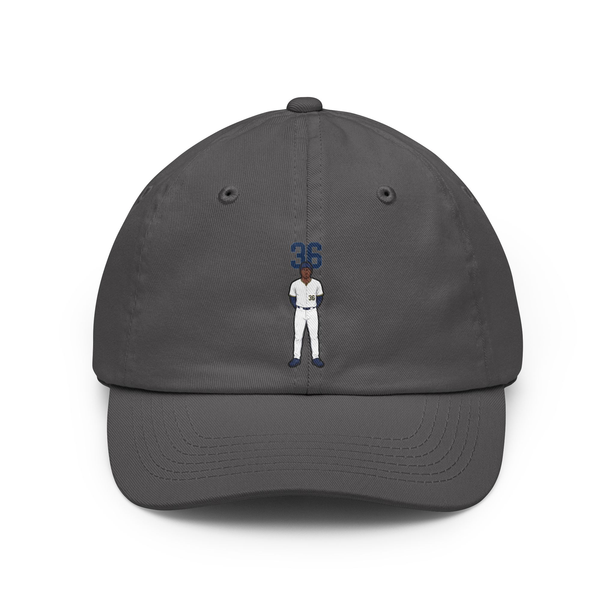 Classic Cap — character_number_top in Grey