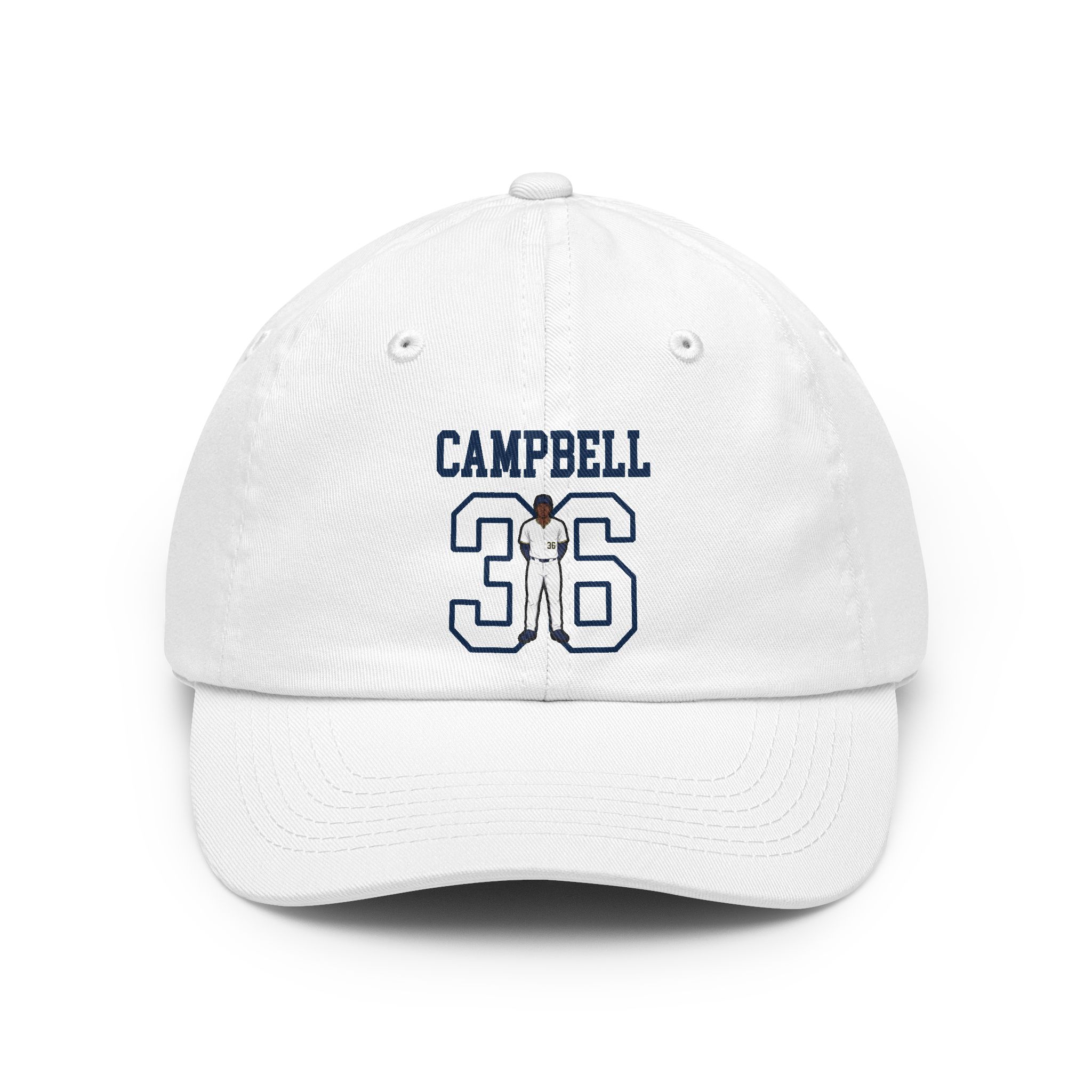 Classic Cap — character_shirsey in White