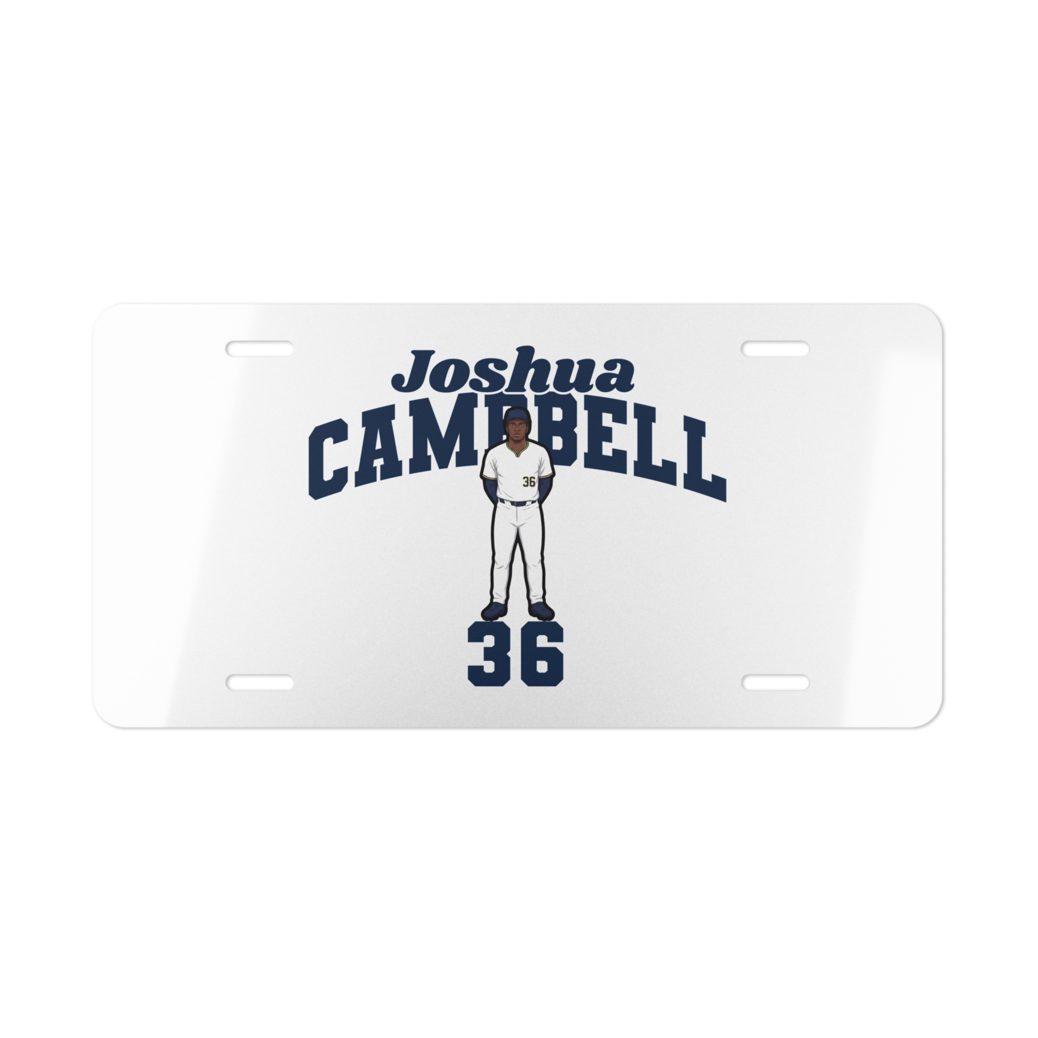License Plate — character_signature_arch in Classic