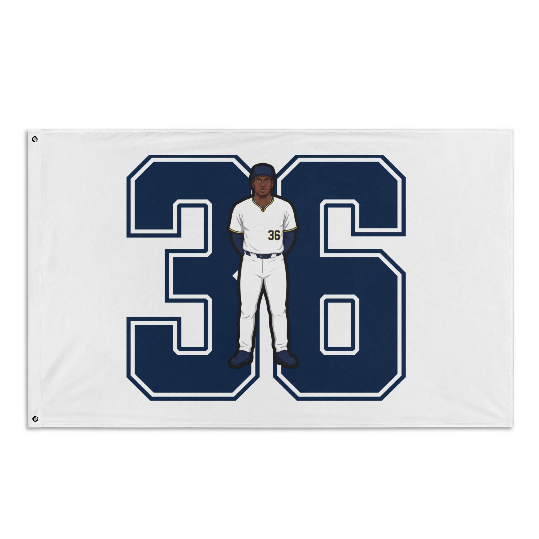 Flag (35 × 56 in) — character_number in Classic