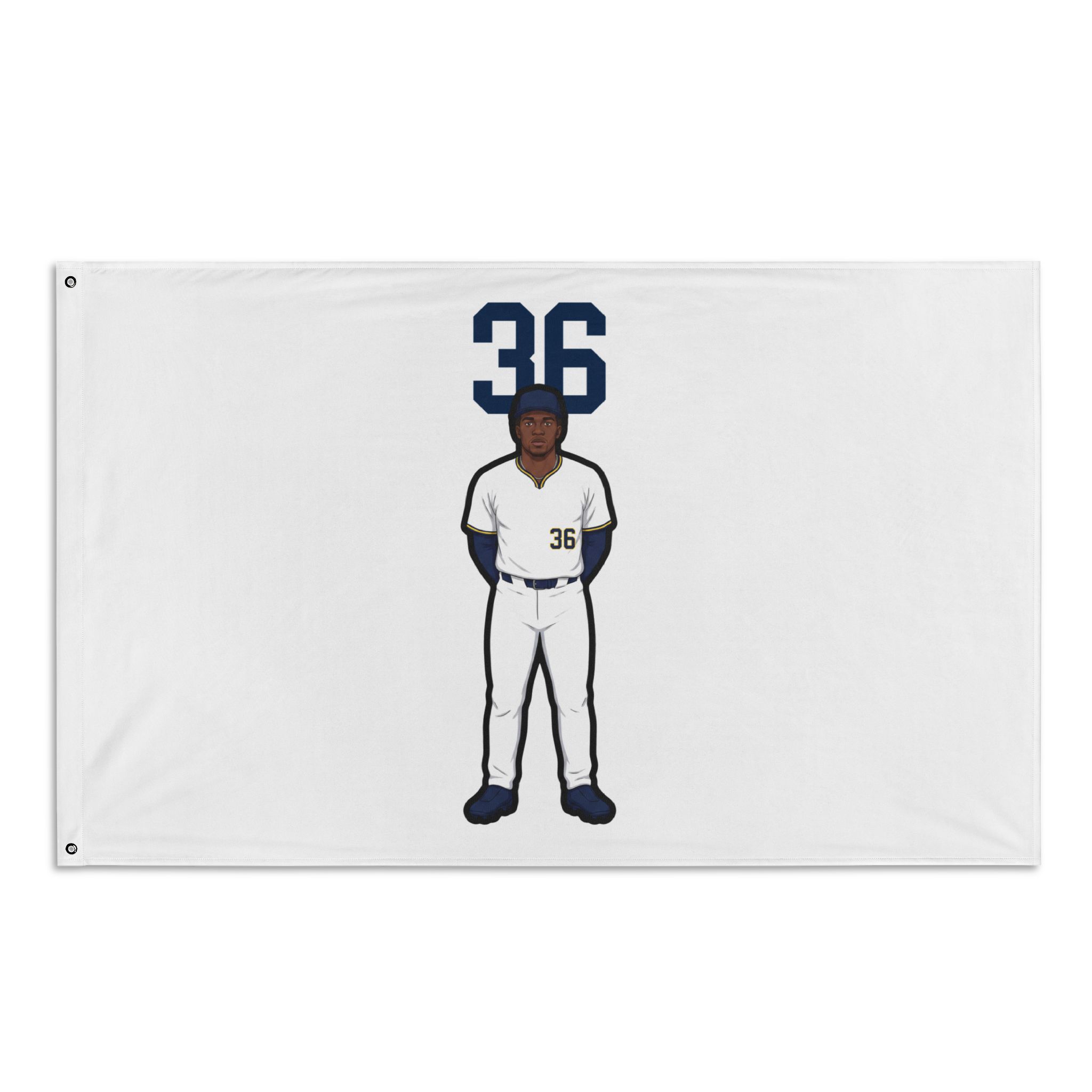 Flag (35 × 56 in) — character_number_top in Classic