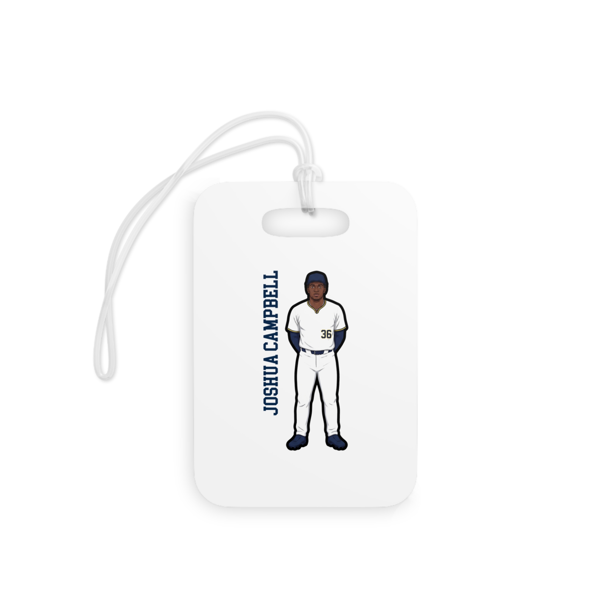 Bag Tag — character_name_vertical in Classic