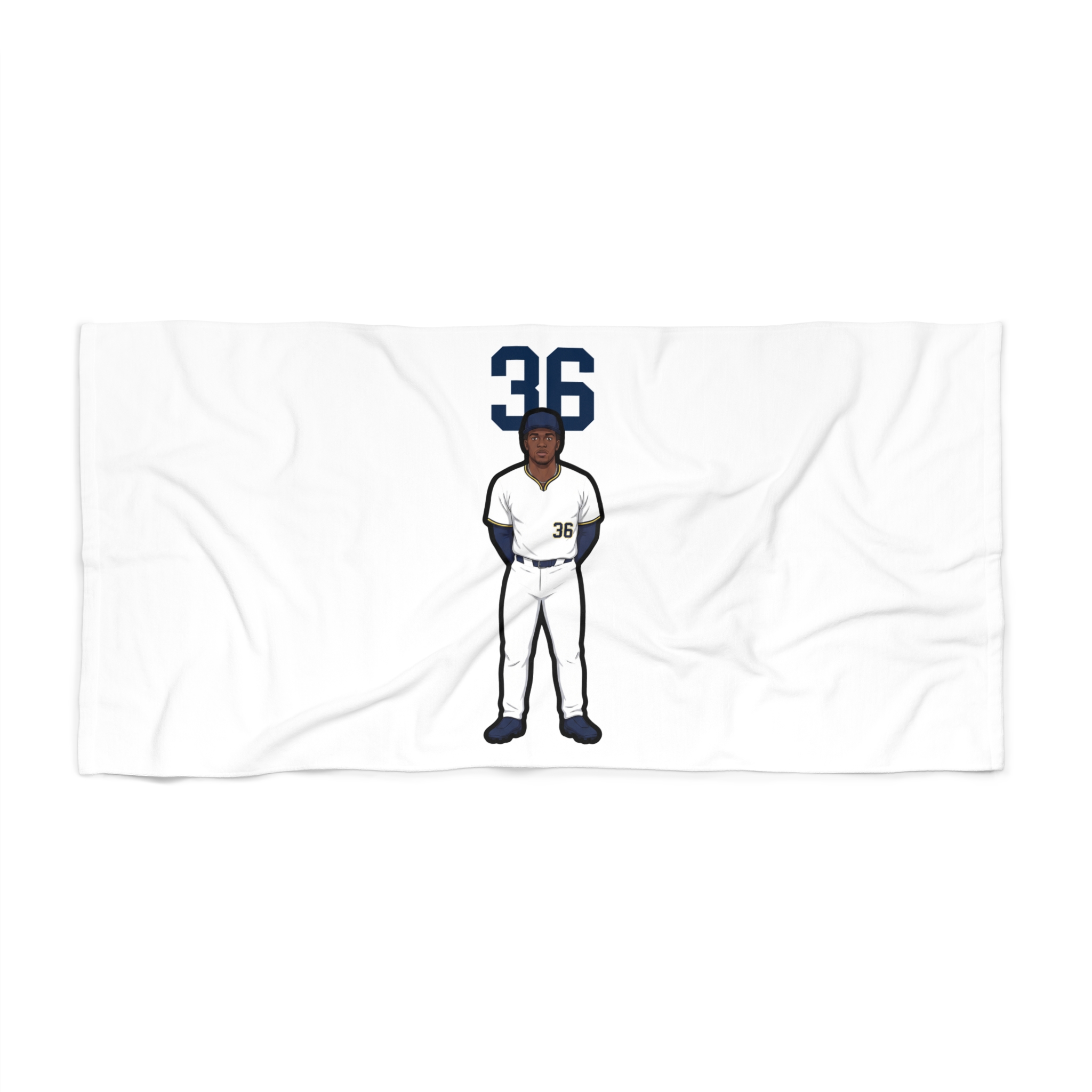 Beach Towel — character_number_top in Classic