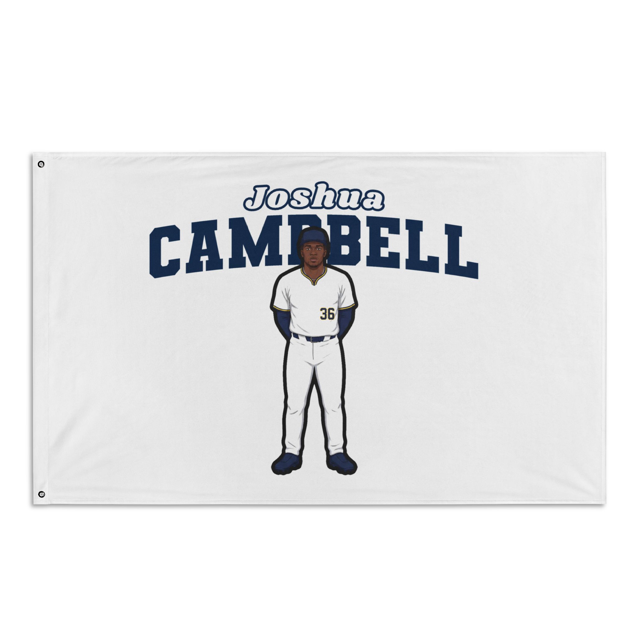 Flag (35 × 56 in) — character_name_arch in Classic
