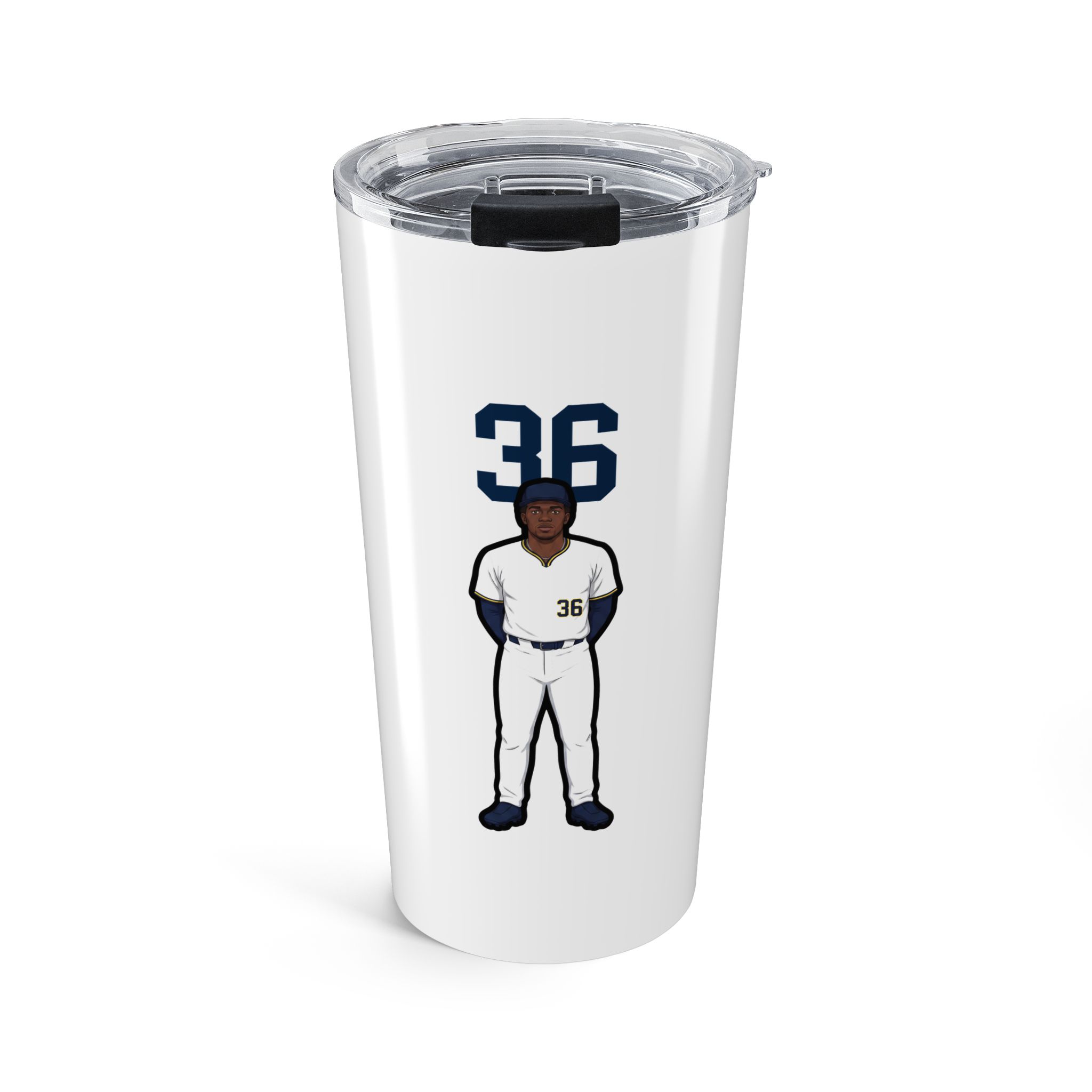 20oz Tumbler — character_number_top in Classic