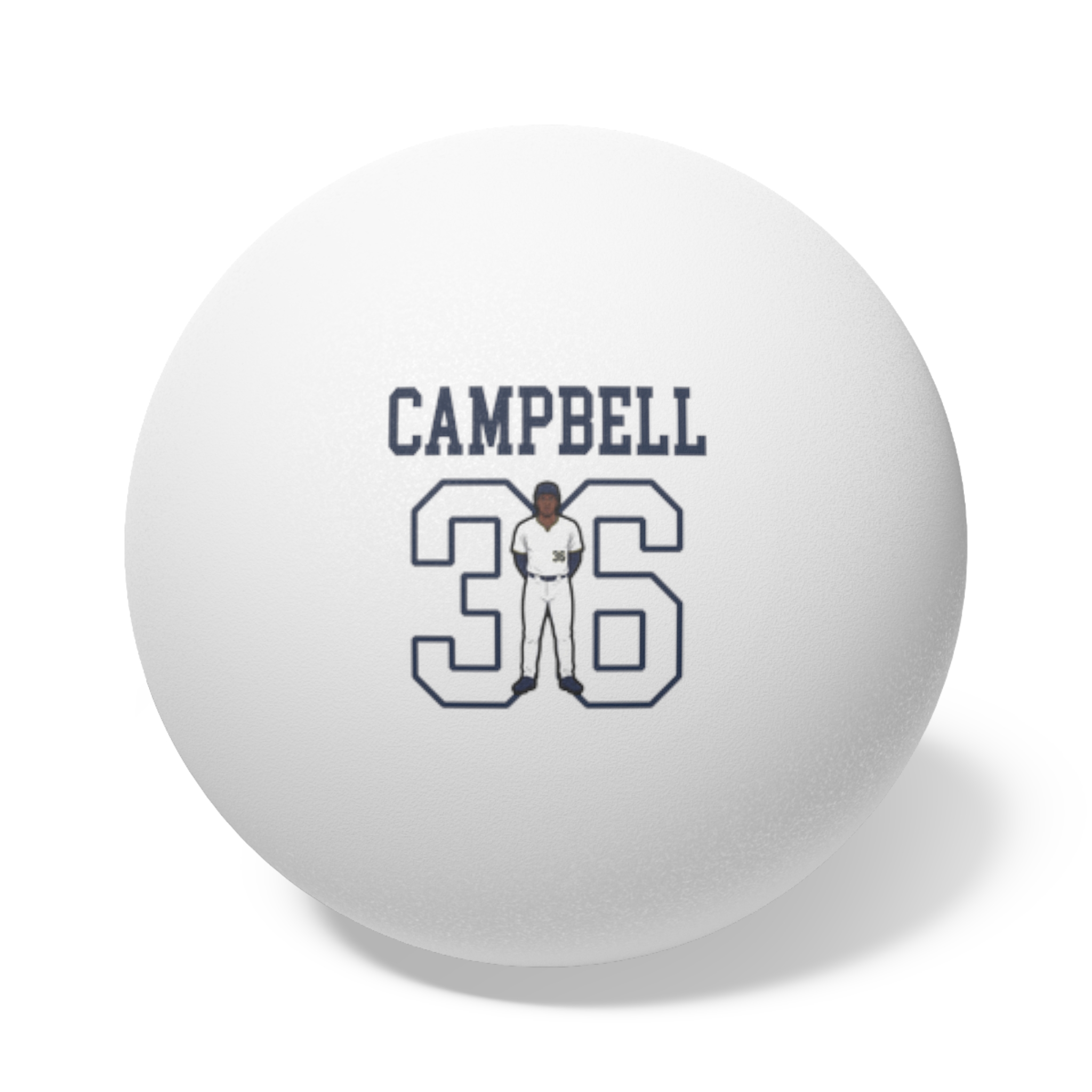 Ping Pong Balls, 6 pcs — character_shirsey in White