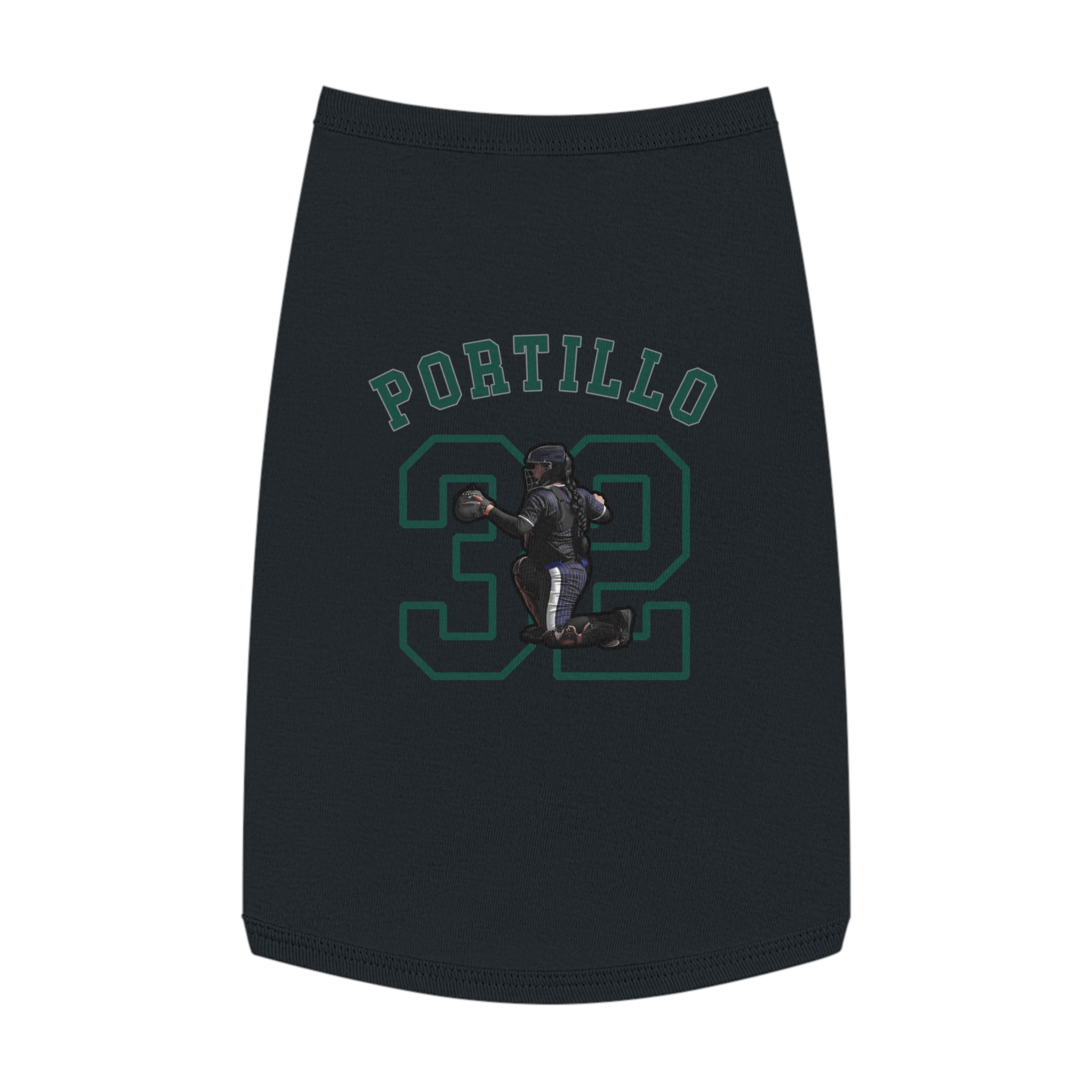 Pet Tank Top — character_shirsey_arch in White