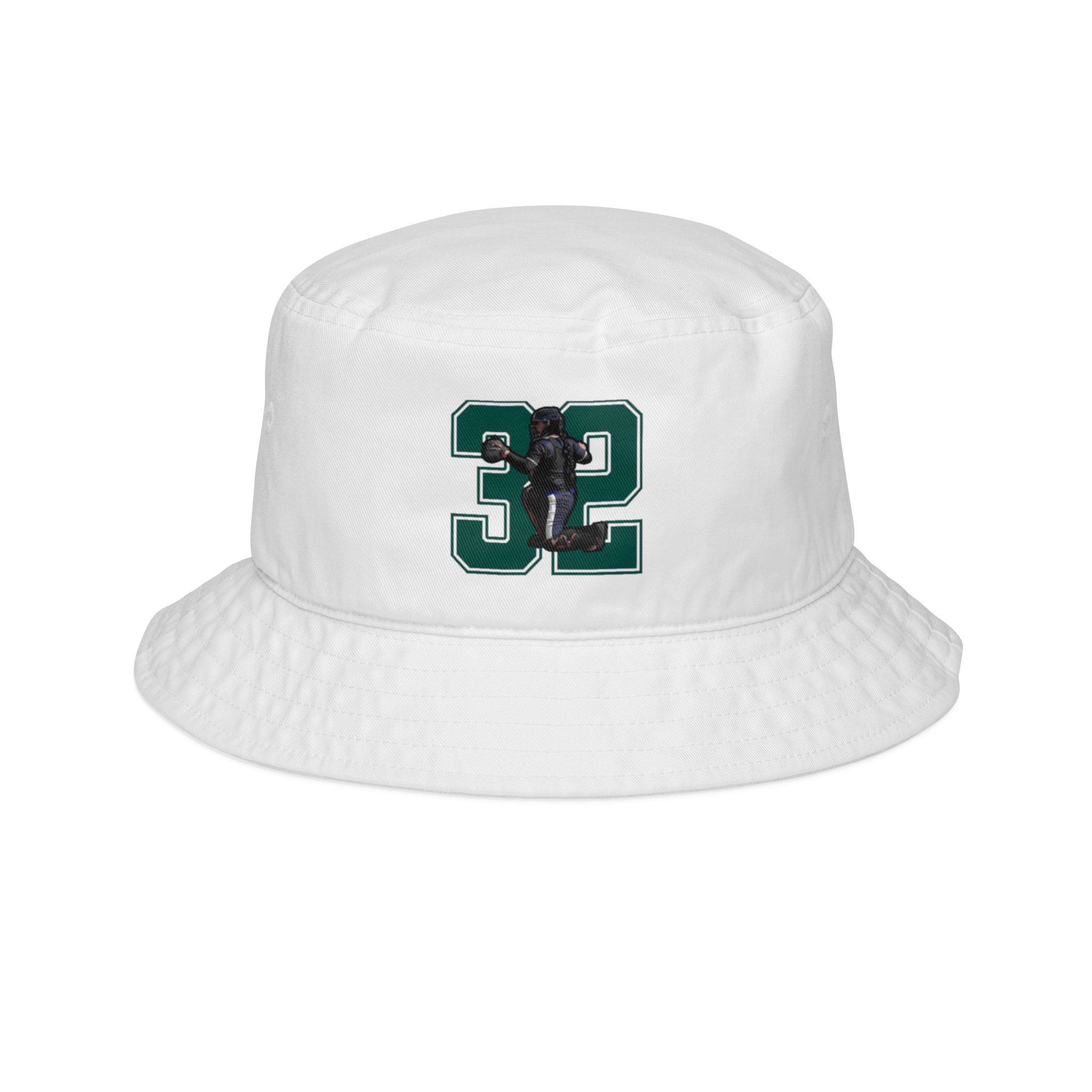Bucket Hat — character_number in White