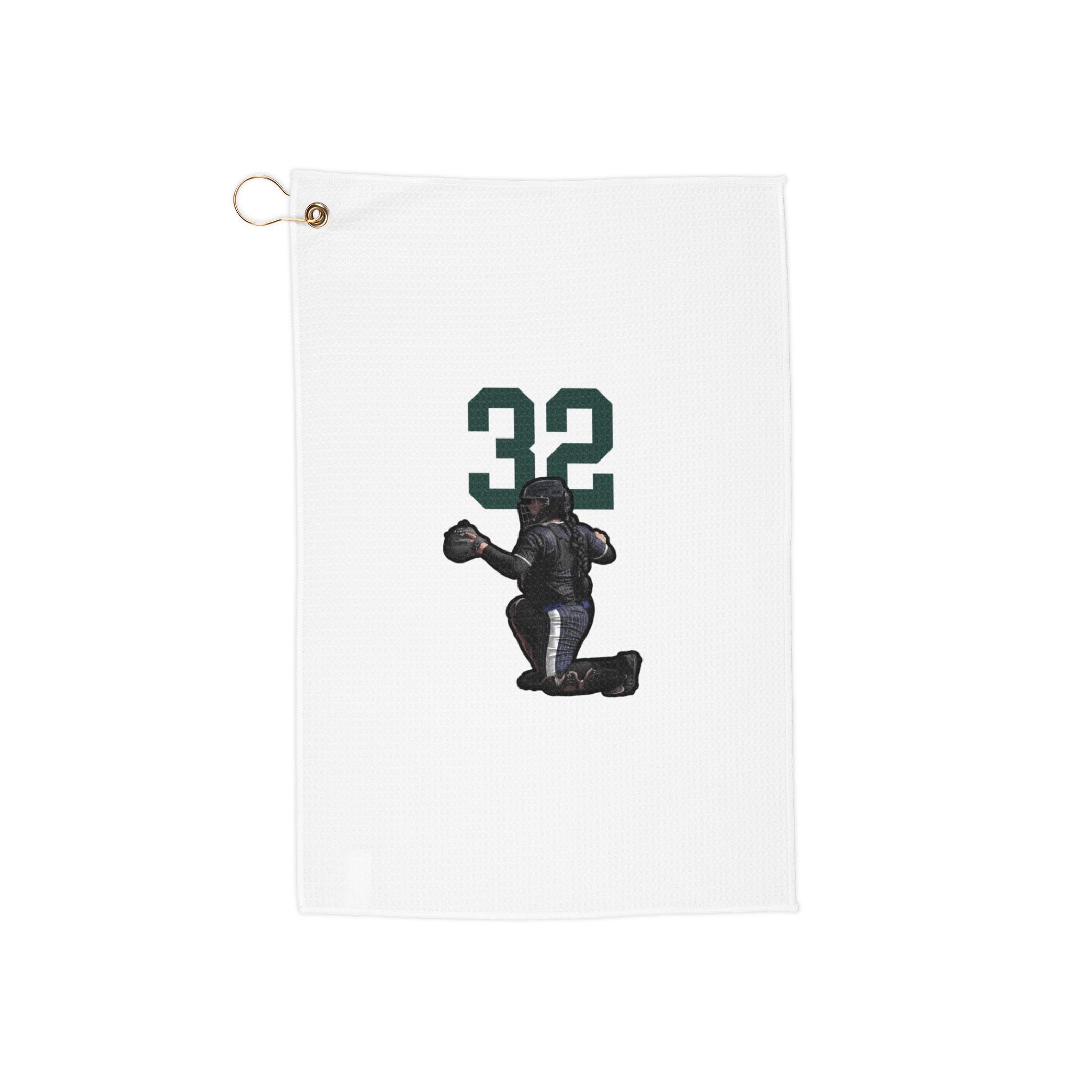 Golf Towel — character_number_top in Classic