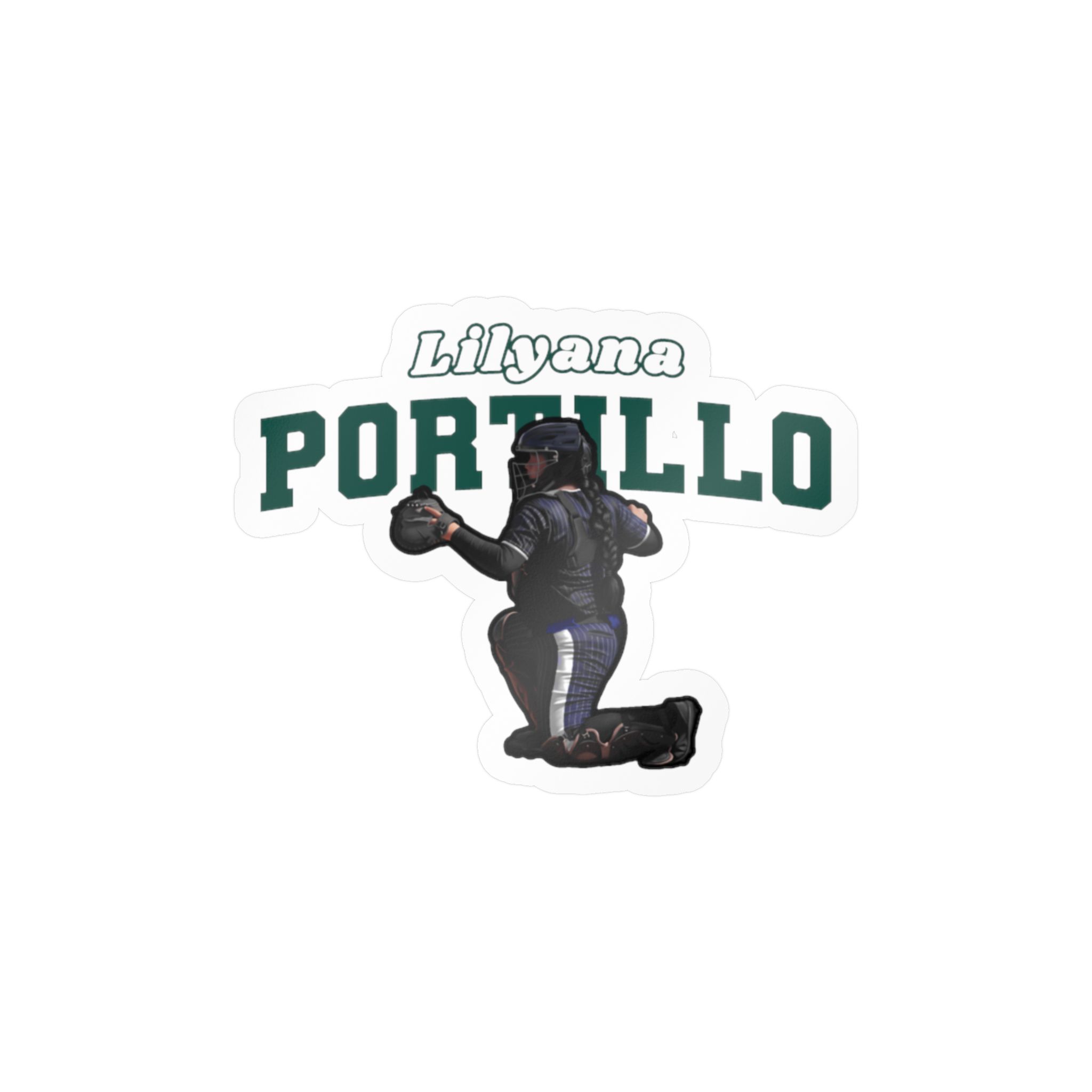 Vinyl Sticker — character_name_arch in Classic