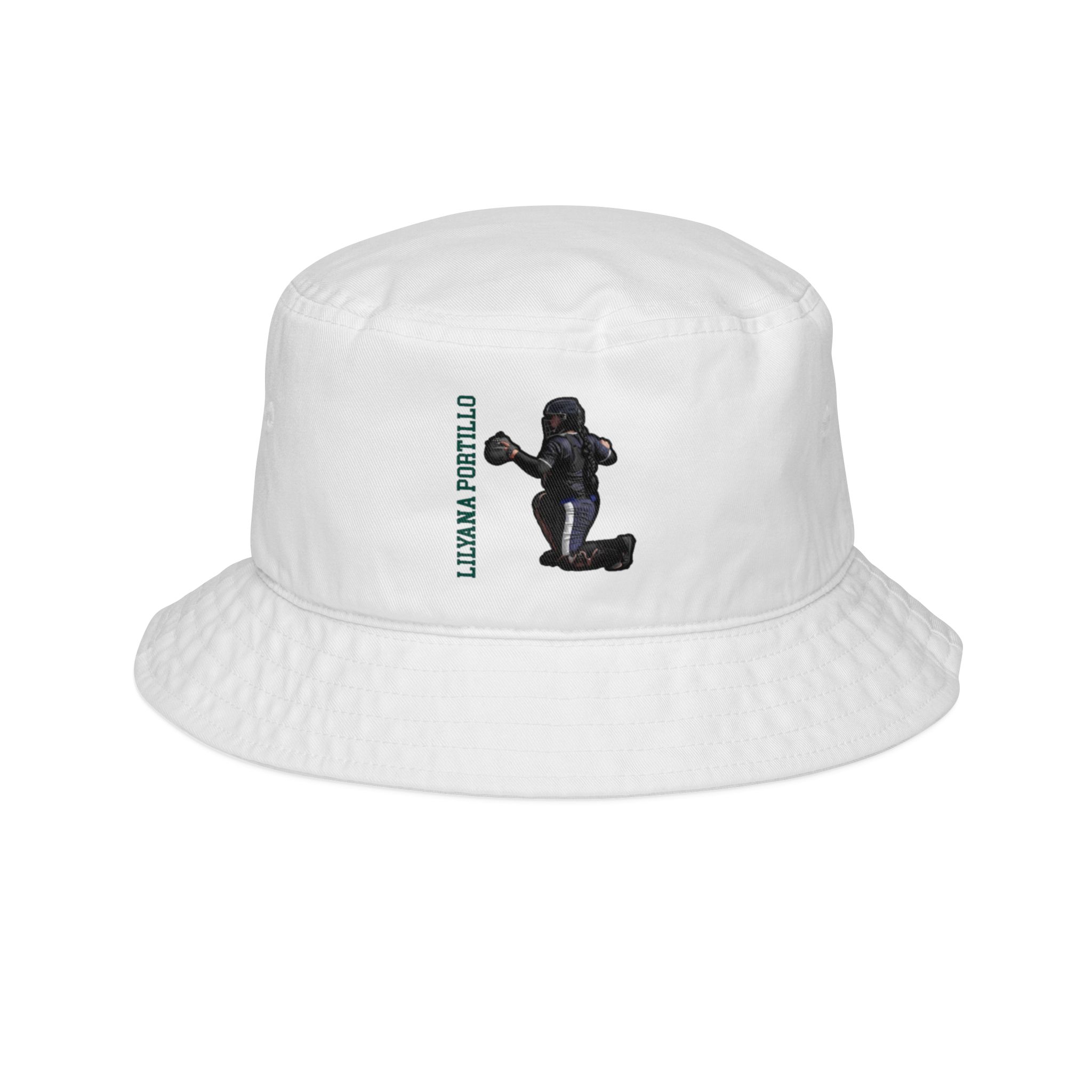 Bucket Hat — character_name_vertical in White