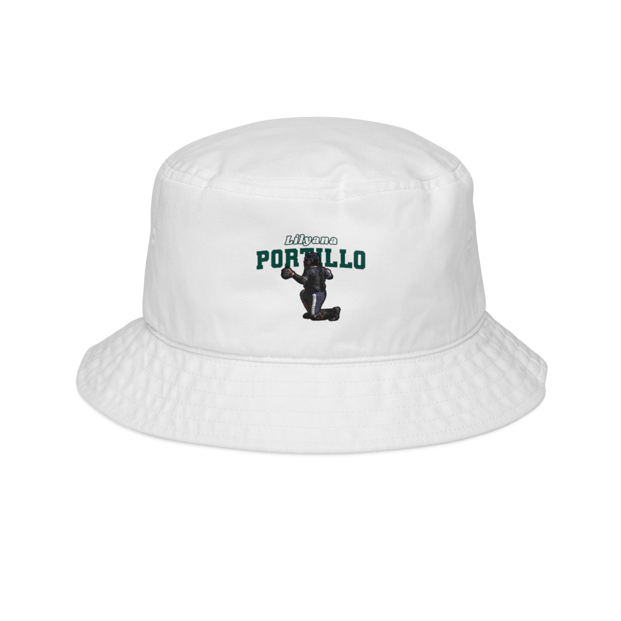 Bucket Hat — character_name_arch in White