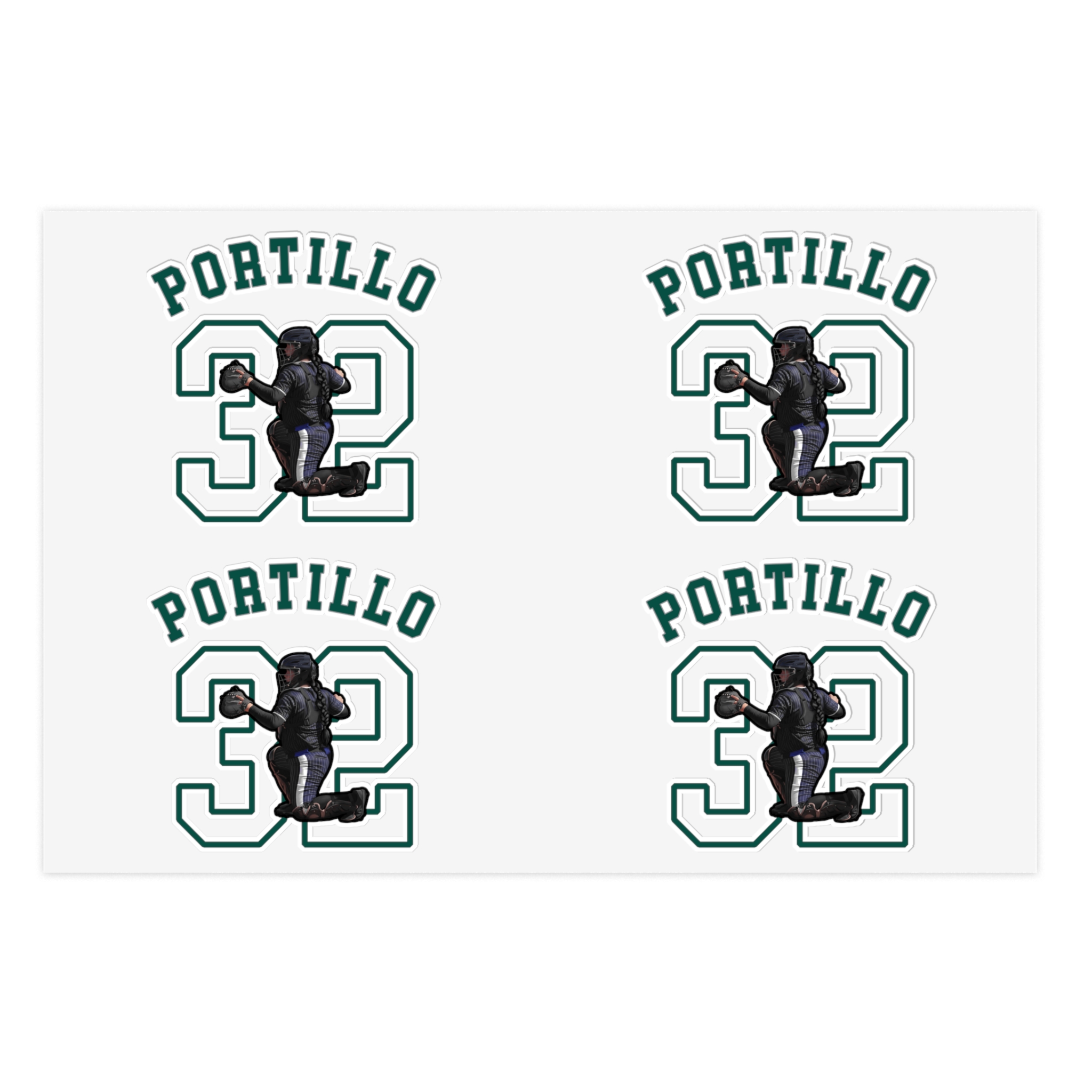 Sticker Sheet — character_shirsey_arch in Classic