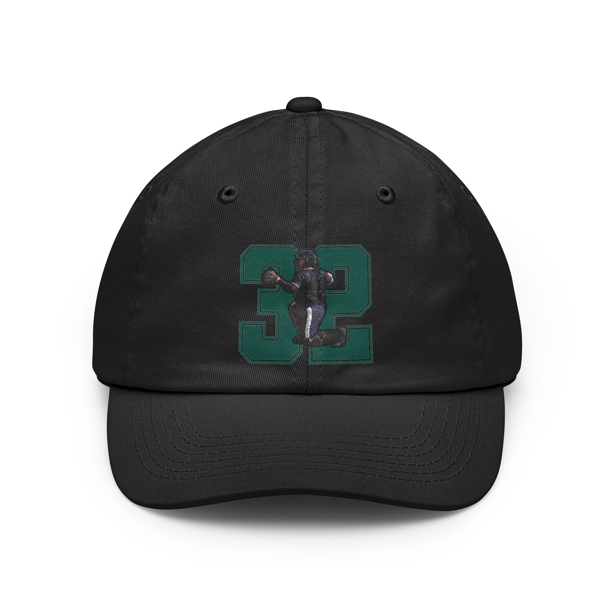 Classic Cap — character_number in Black