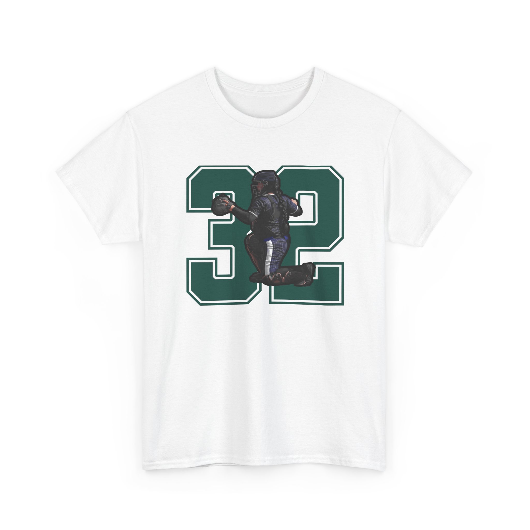 Tee — character_number in White