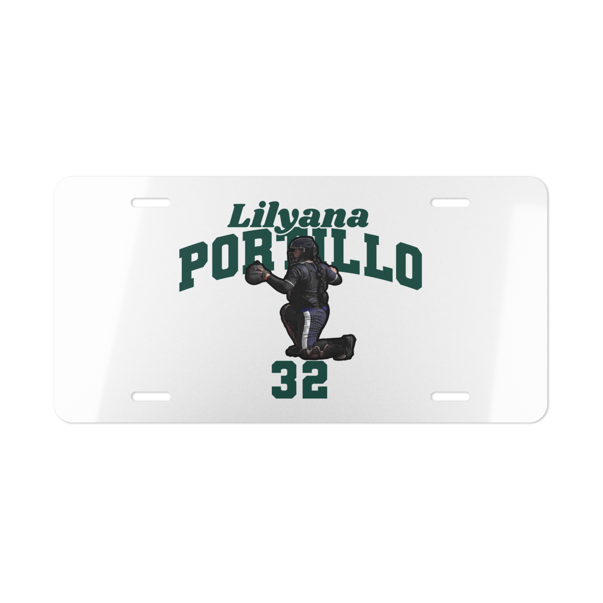 License Plate — character_signature_arch in Classic