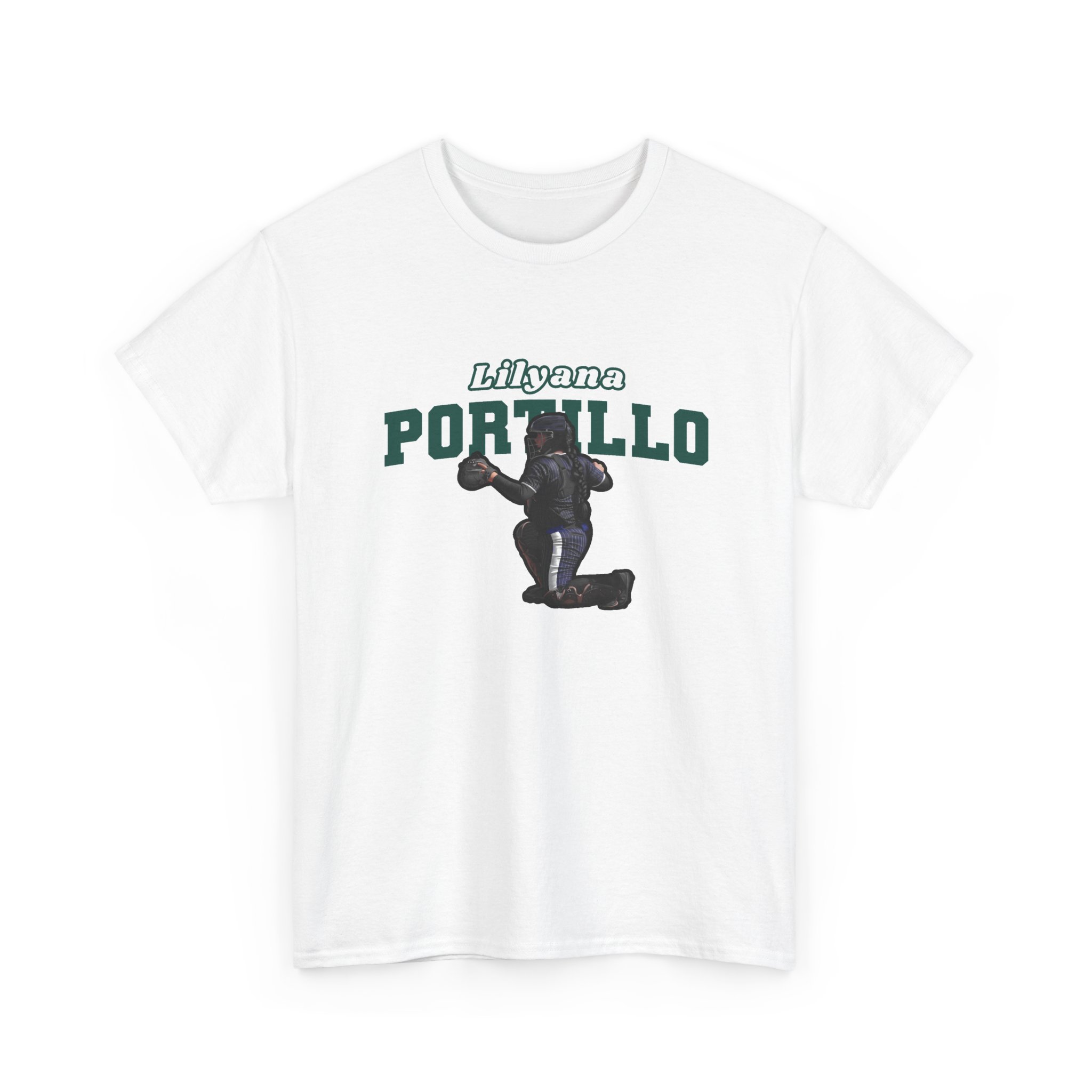 Tee — character_name_arch in White