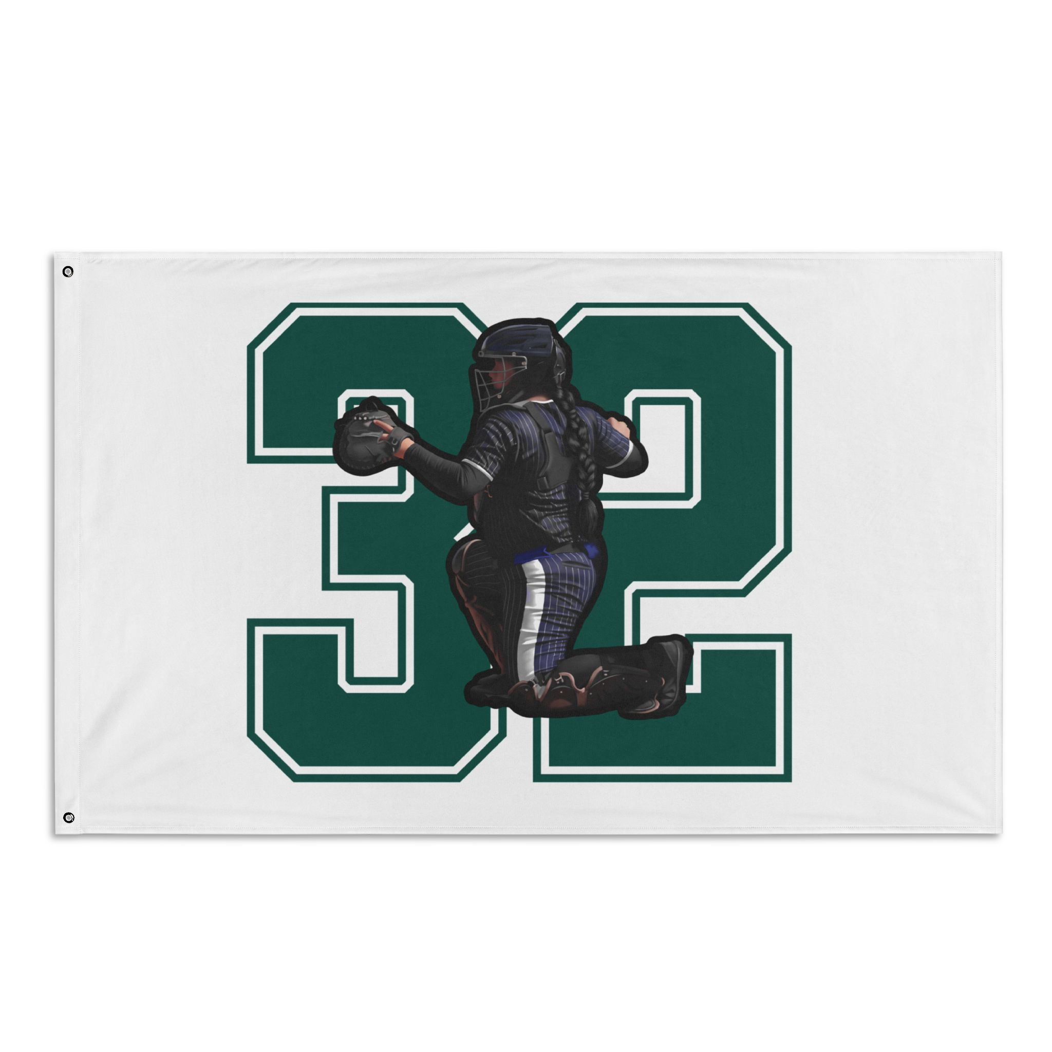 Flag (35 × 56 in) — character_number in Classic