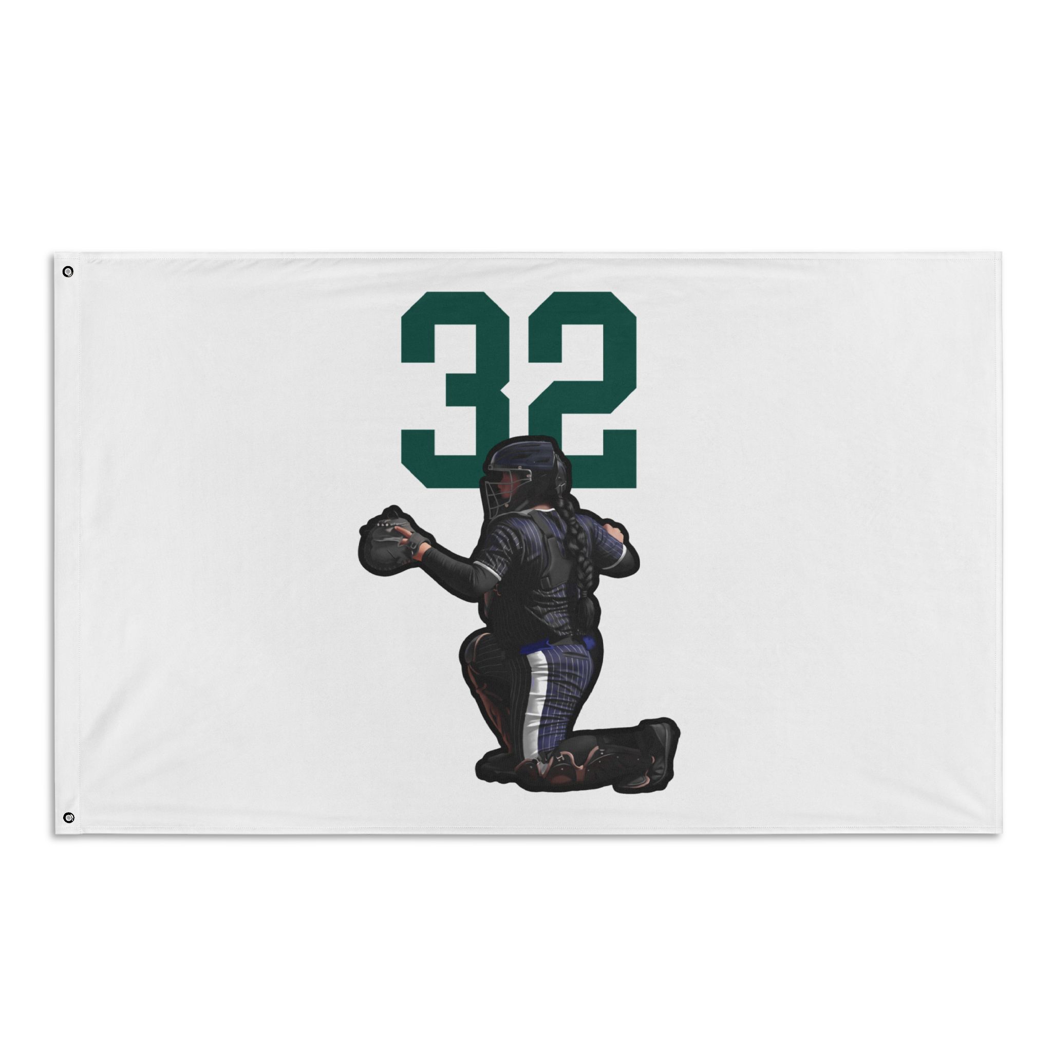 Flag (35 × 56 in) — character_number_top in Classic