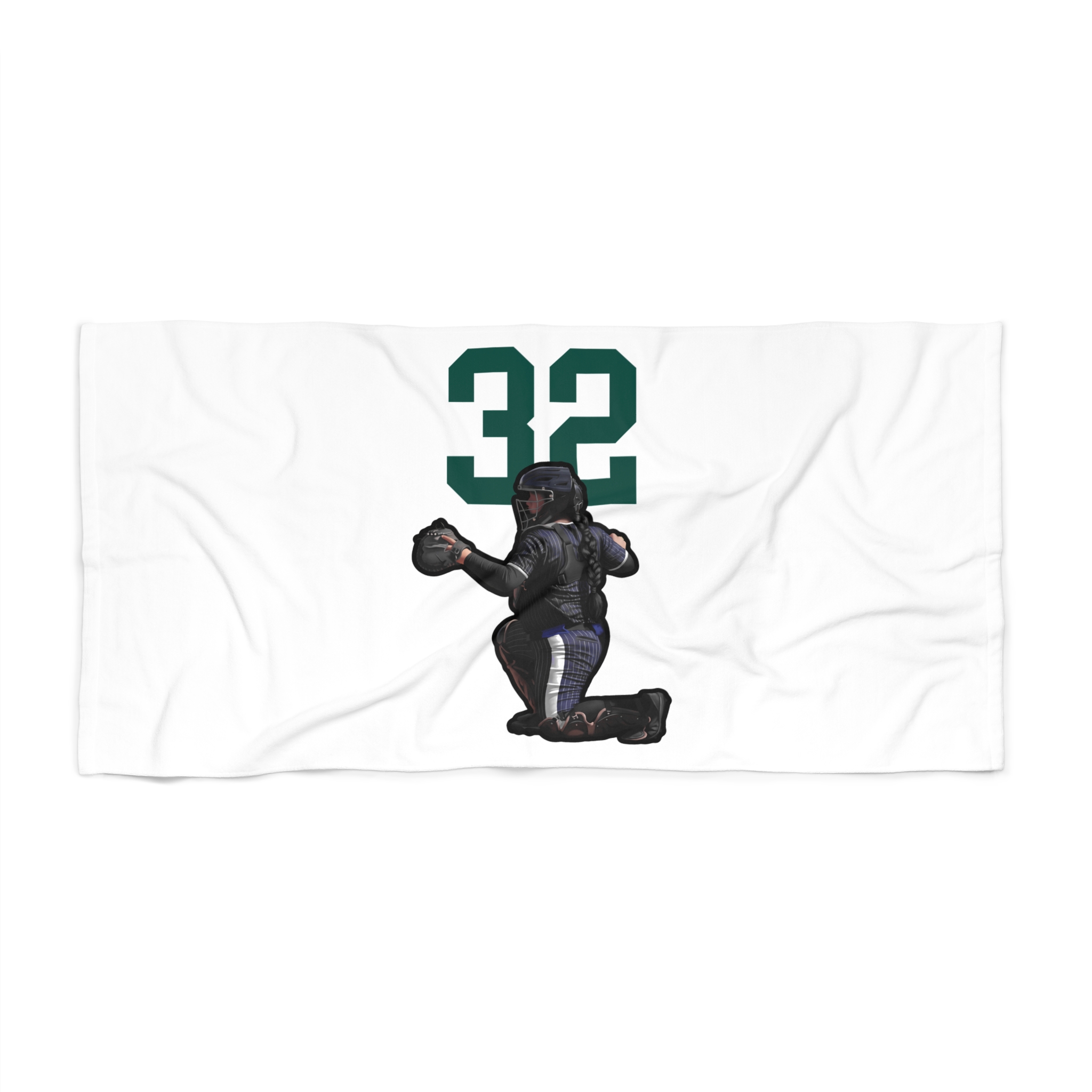 Beach Towel — character_number_top in Classic