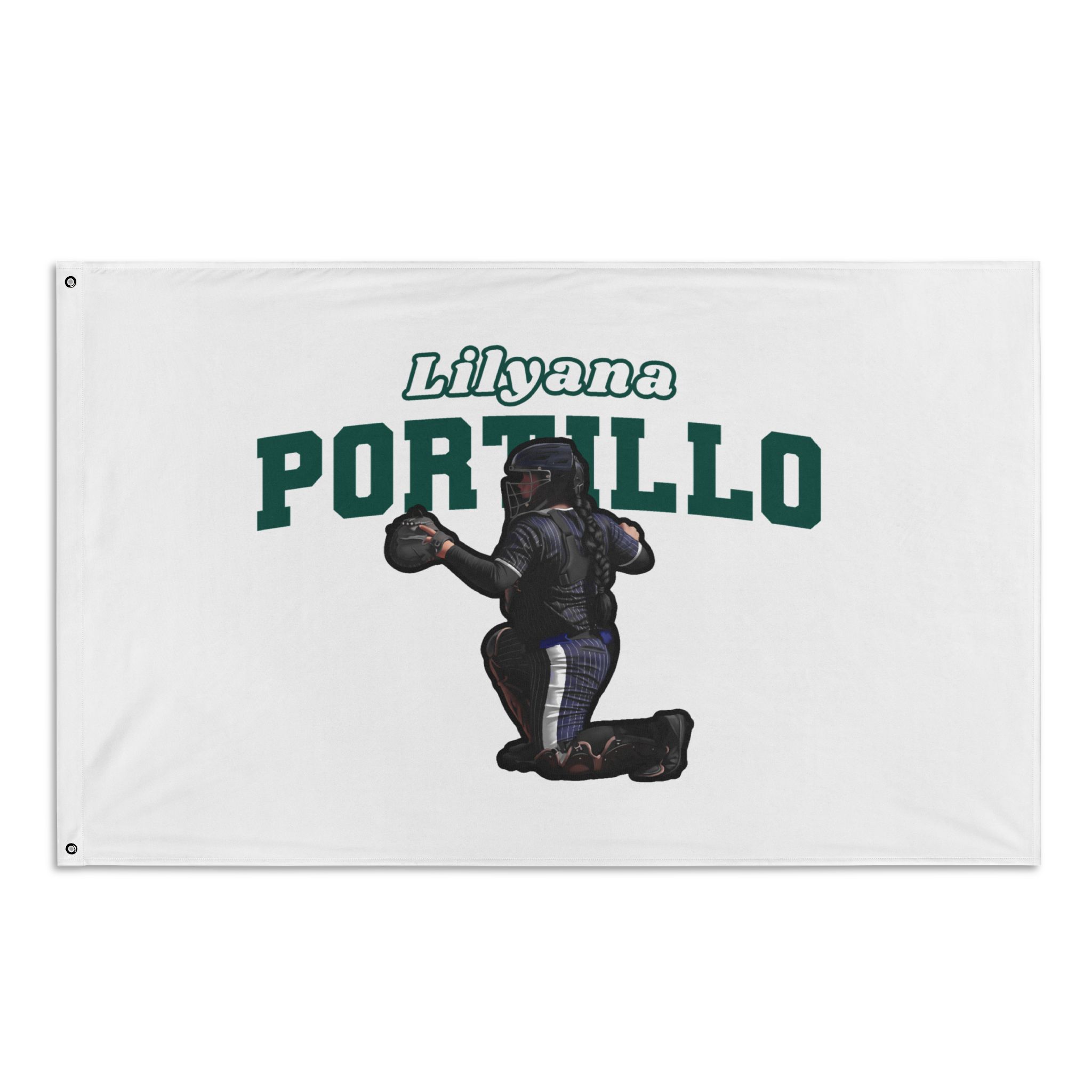 Flag (35 × 56 in) — character_name_arch in Classic