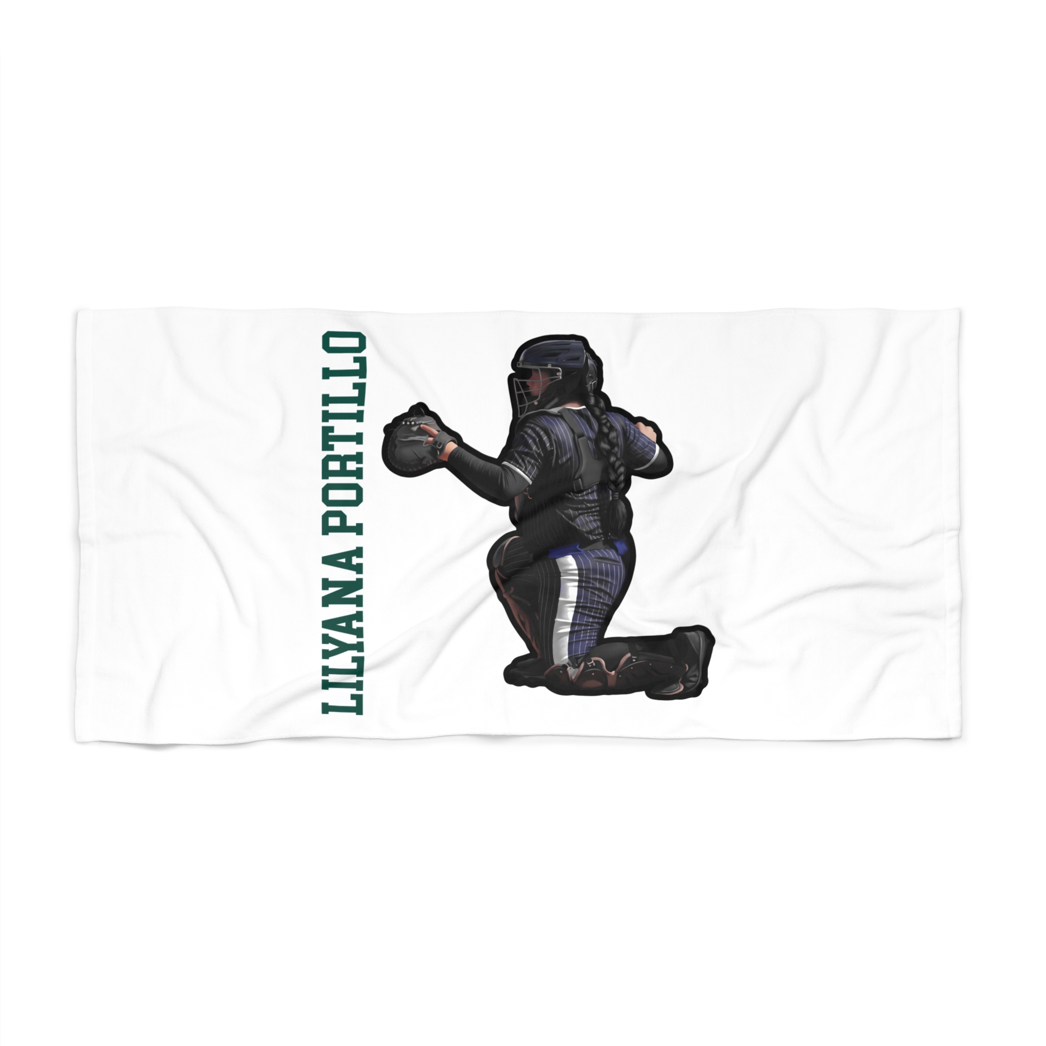 Beach Towel — character_name_vertical in Classic
