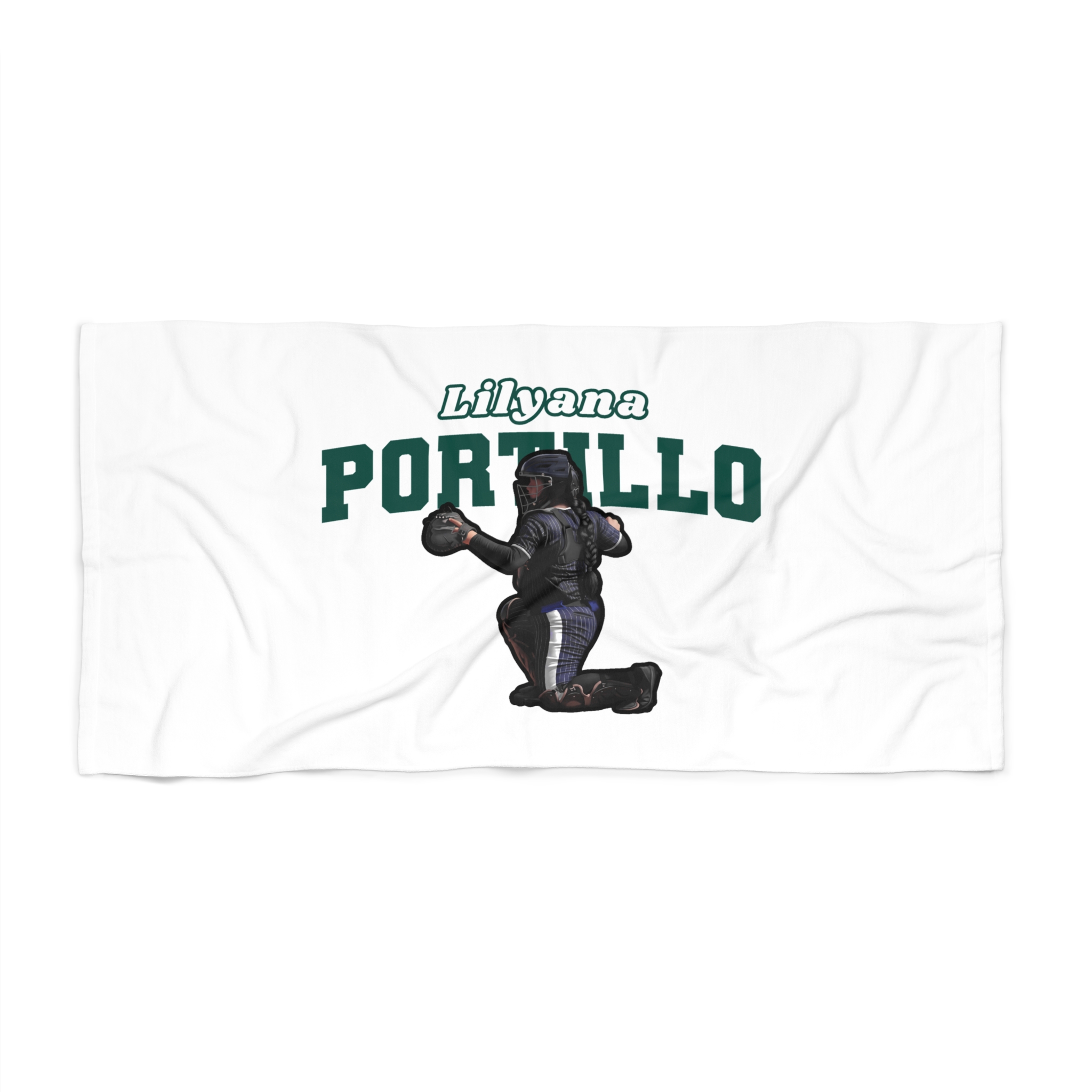 Beach Towel — character_name_arch in Classic