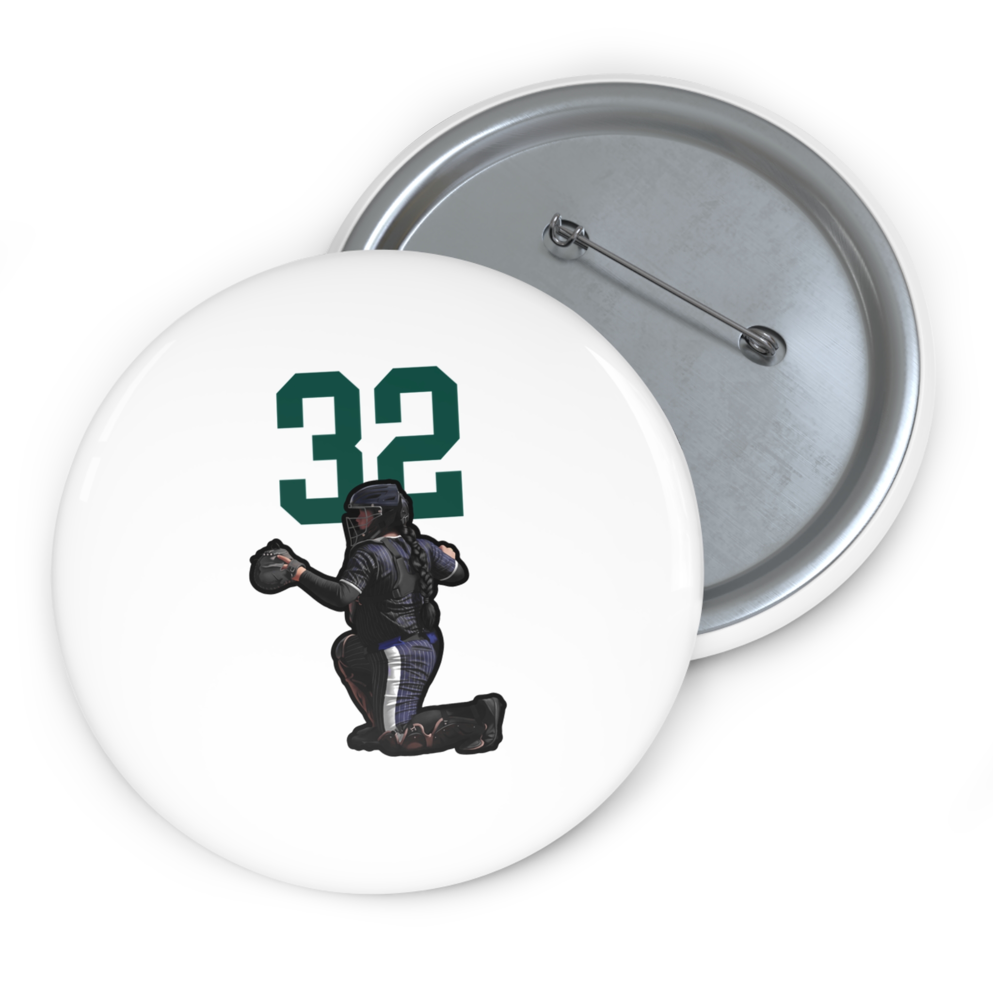 Game Day Pin — character_number_top in Classic